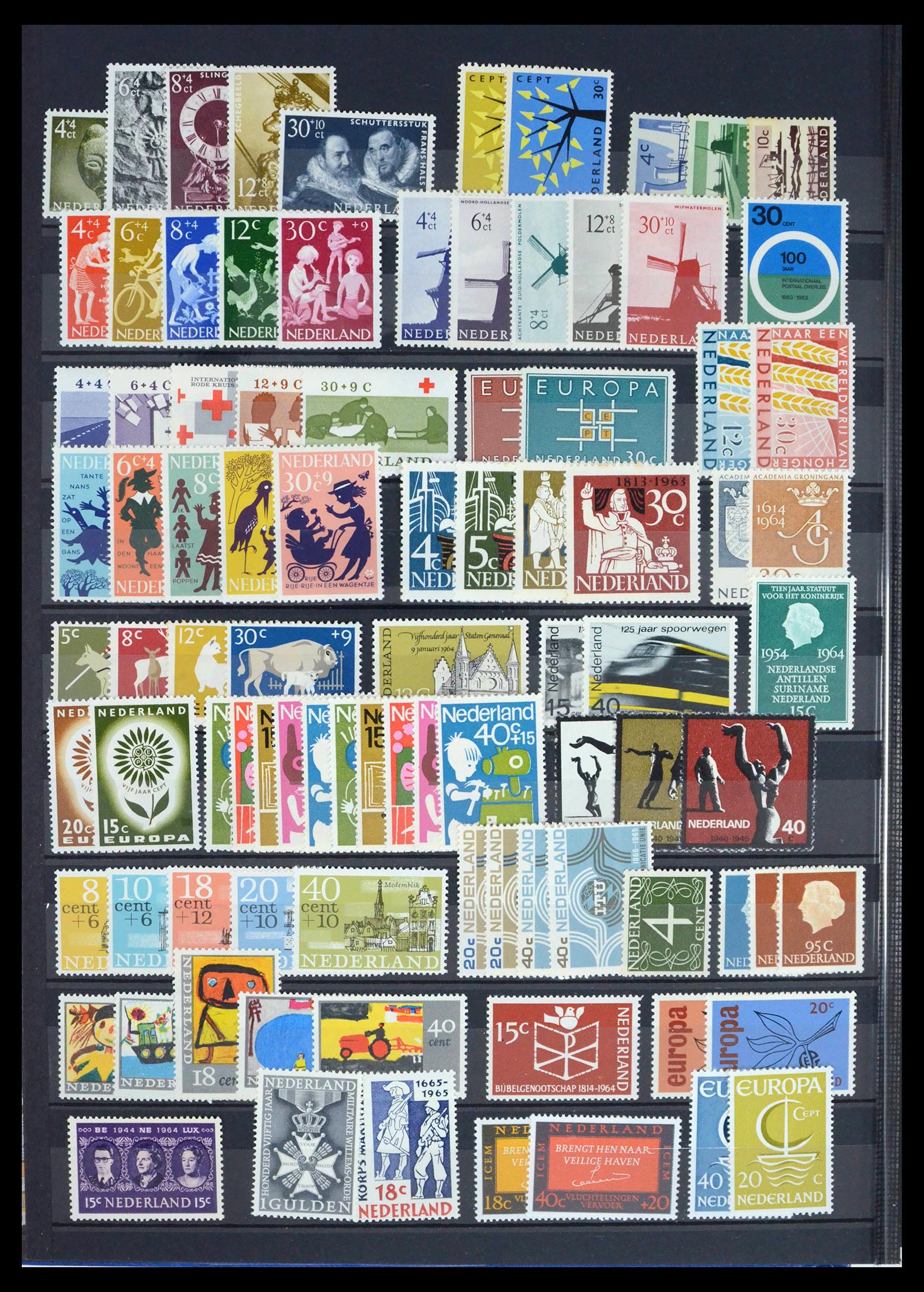 39321 0004 - Stamp collection 39321 Netherlands 1940-2019!