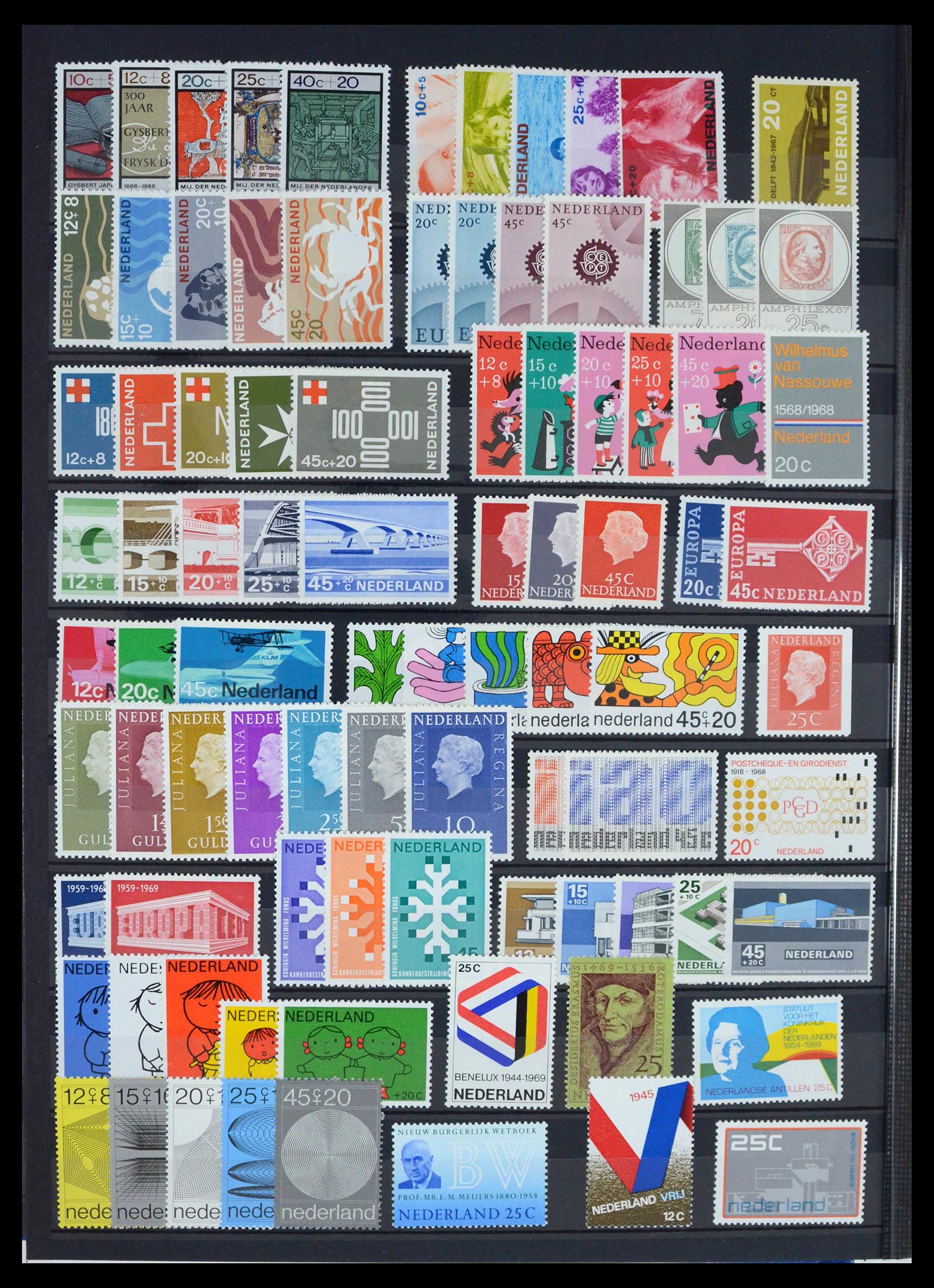 39321 0006 - Stamp collection 39321 Netherlands 1940-2019!