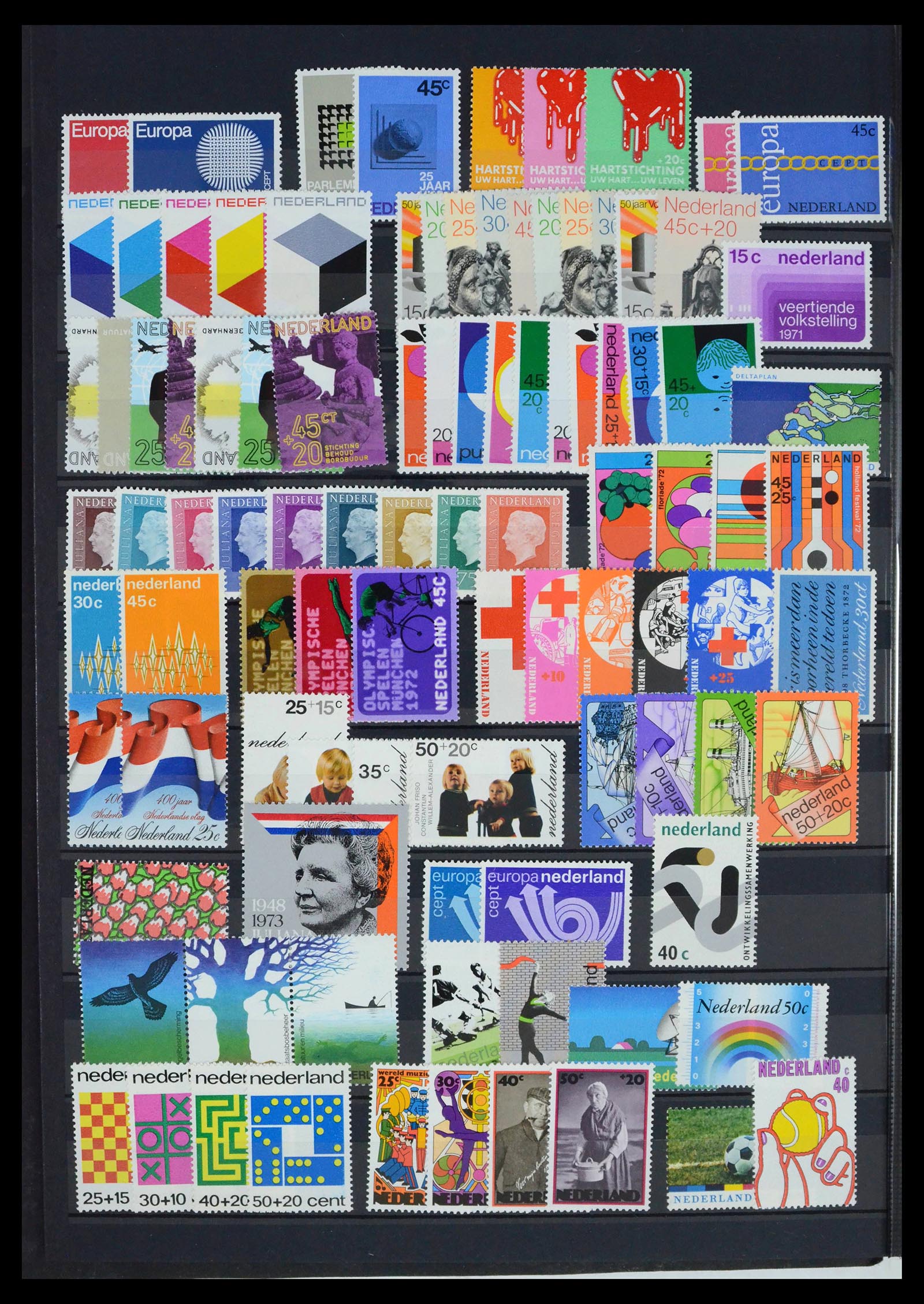 39321 0008 - Stamp collection 39321 Netherlands 1940-2019!