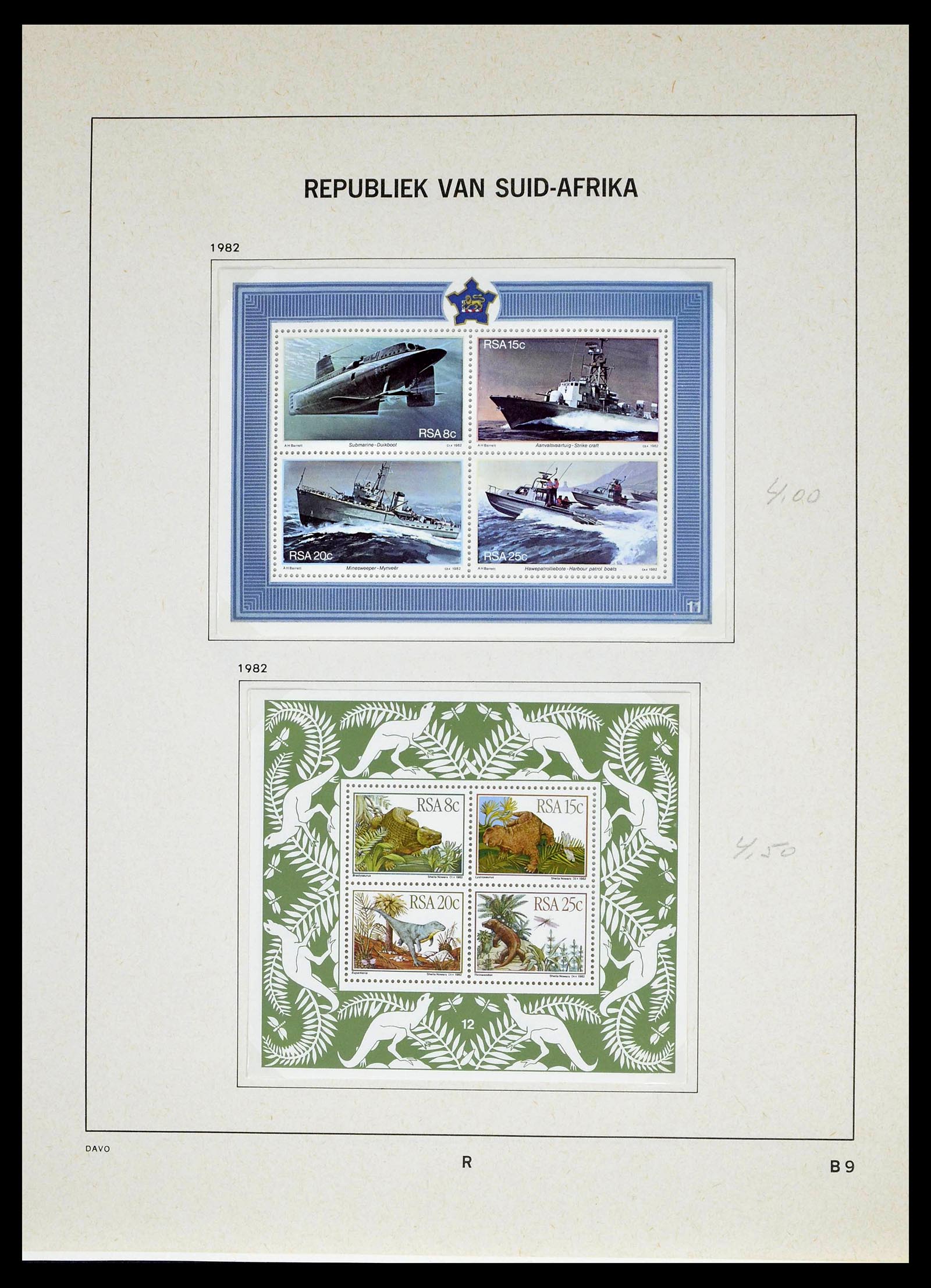 39327 0098 - Postzegelverzameling 39327 Zuid Afrika 1910-1998.