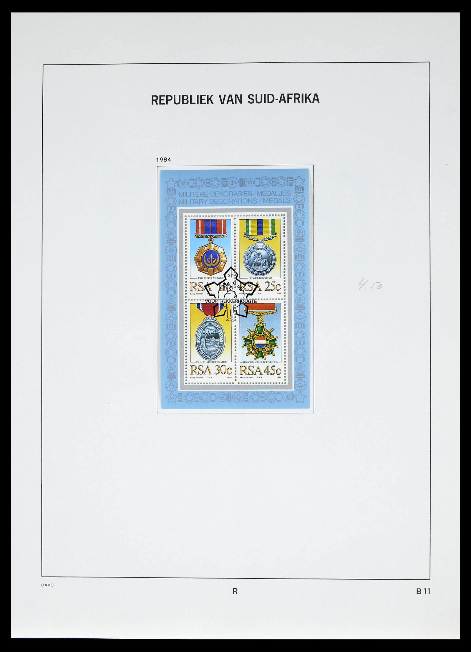 39327 0100 - Postzegelverzameling 39327 Zuid Afrika 1910-1998.