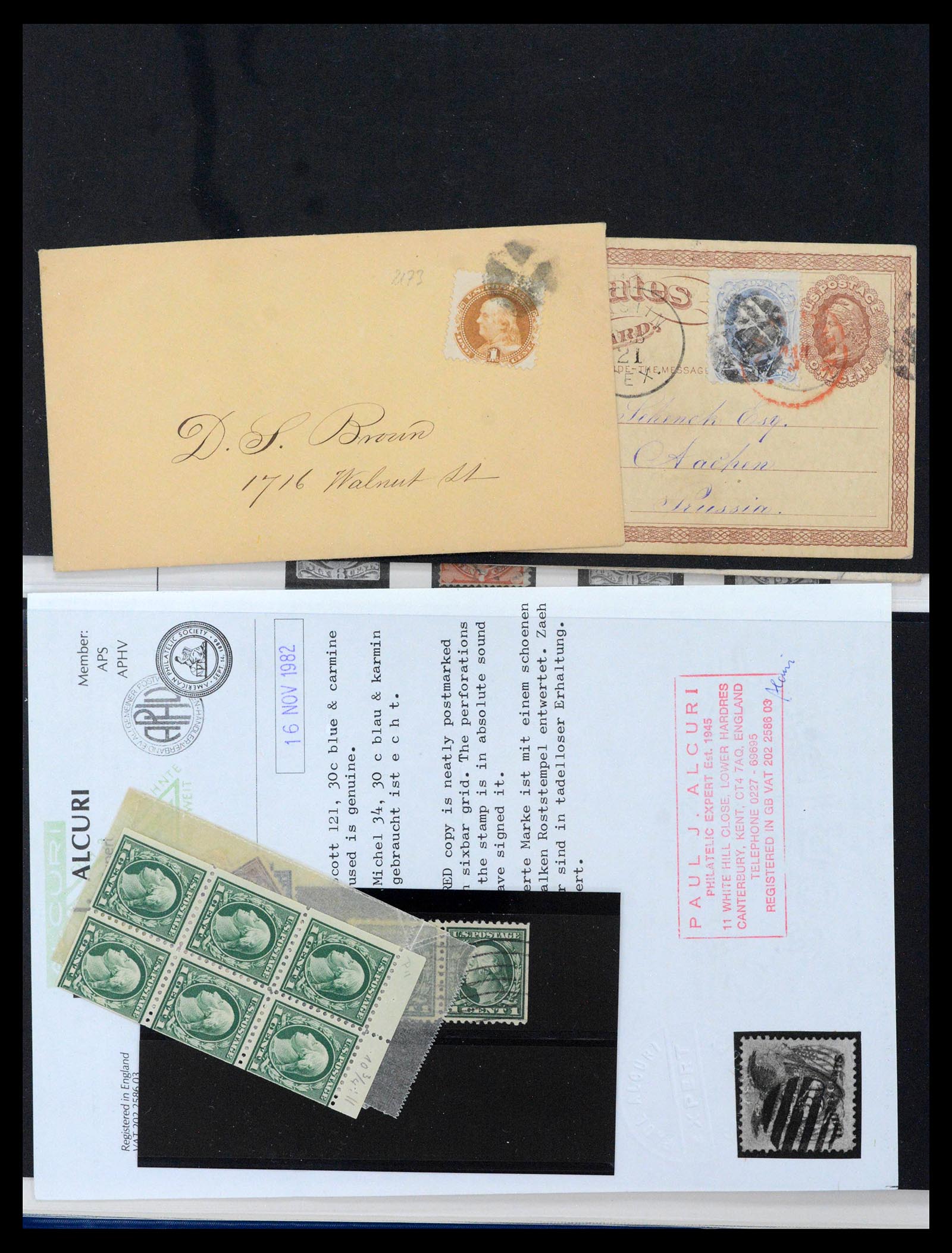 39330 0011 - Stamp collection 39330 USA 1847-1969.