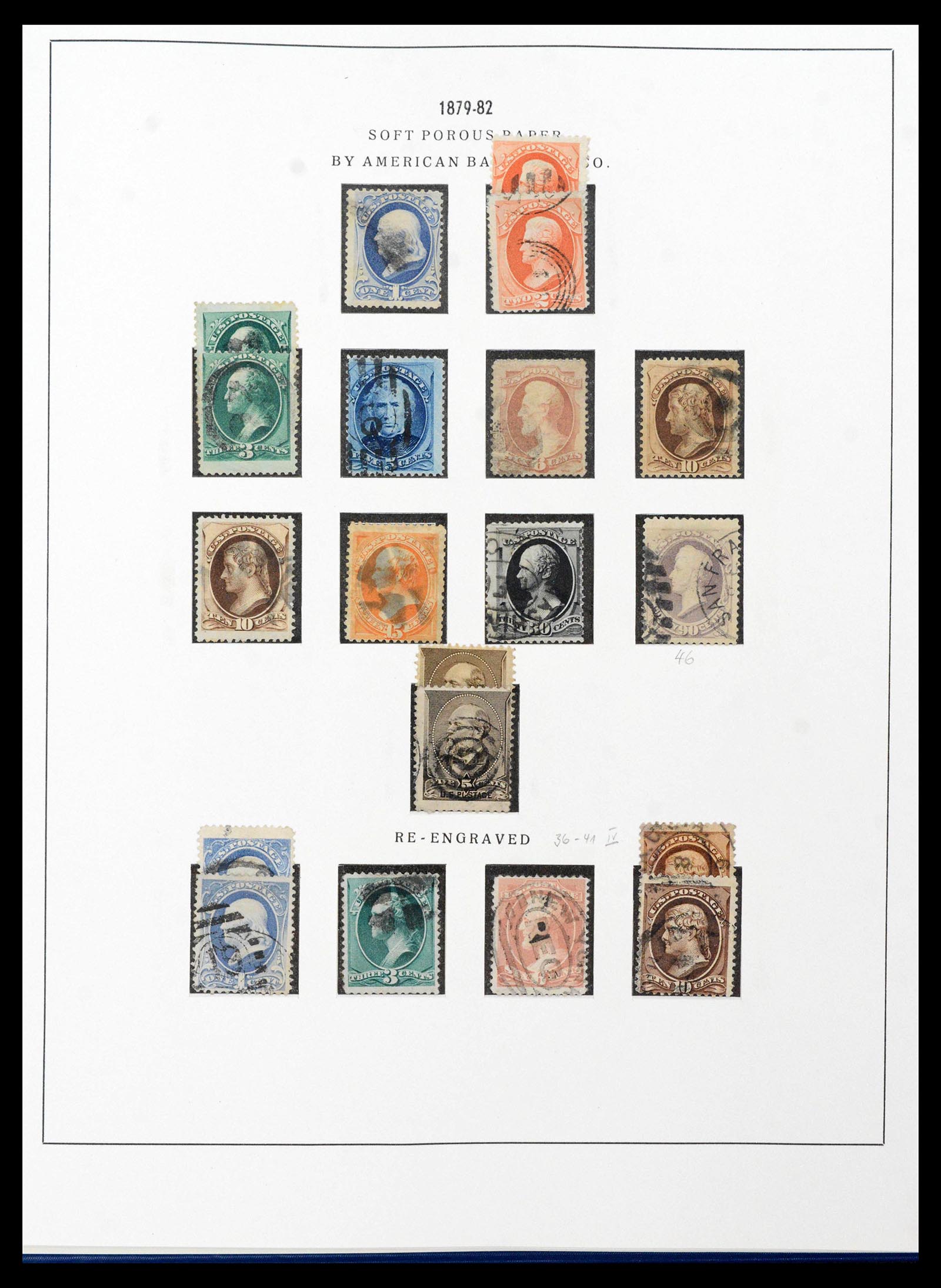 39330 0016 - Stamp collection 39330 USA 1847-1969.