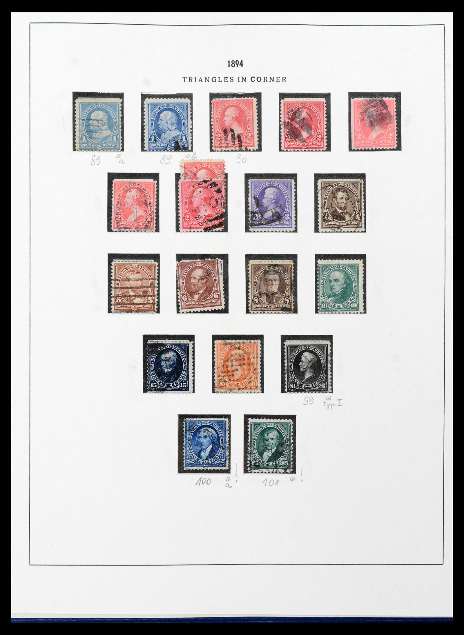 39330 0019 - Stamp collection 39330 USA 1847-1969.