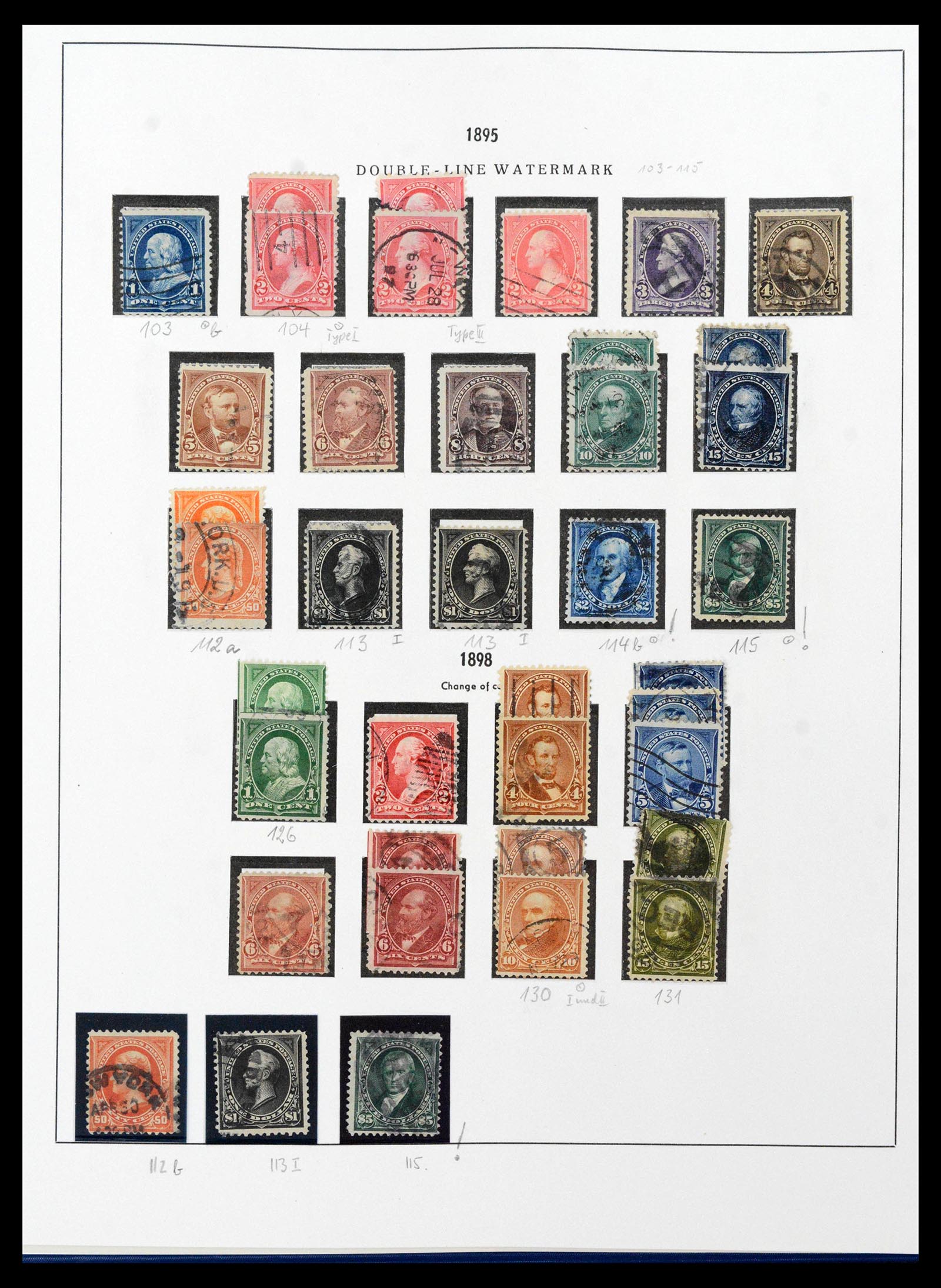 39330 0020 - Stamp collection 39330 USA 1847-1969.