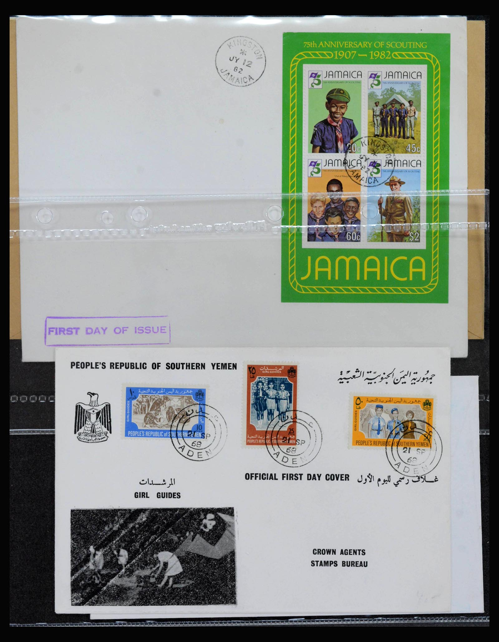 39334 0009 - Stamp collection 39334 Thematics scouting 1950-2000.