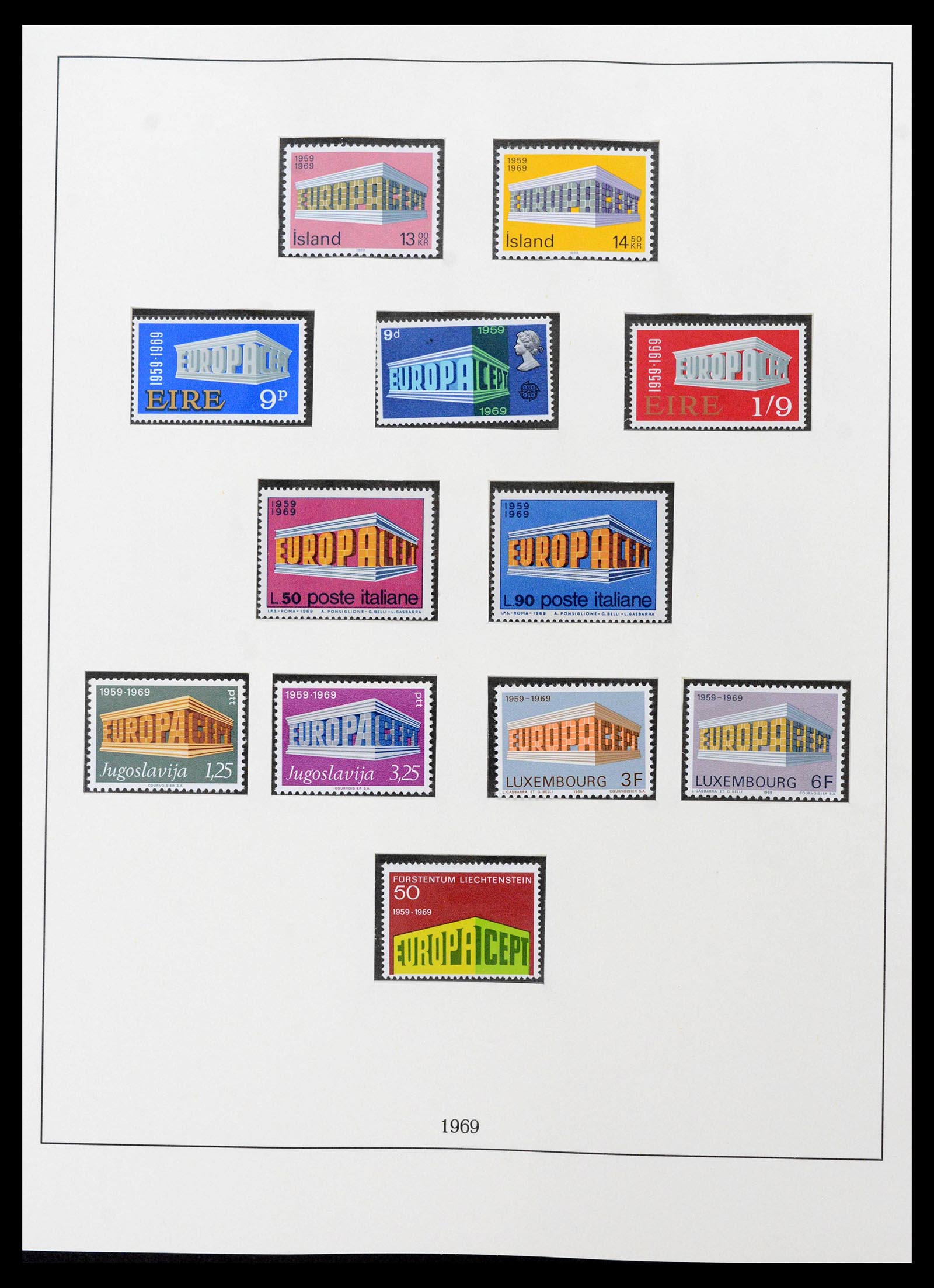 39336 0005 - Stamp collection 39336 Europe CEPT 1968-2006.