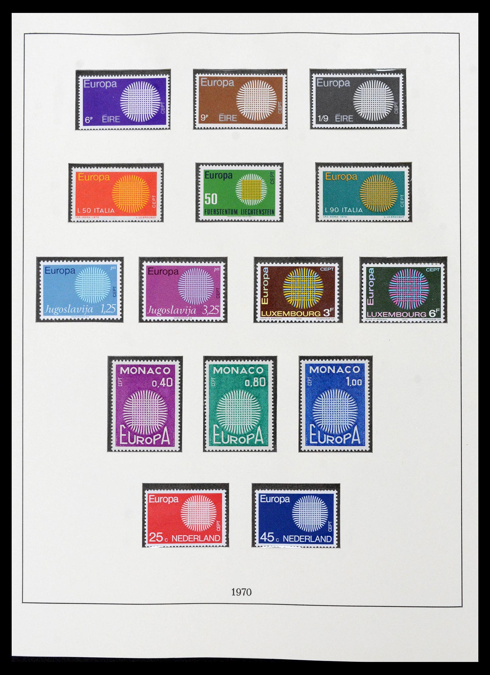 39336 0009 - Stamp collection 39336 Europe CEPT 1968-2006.