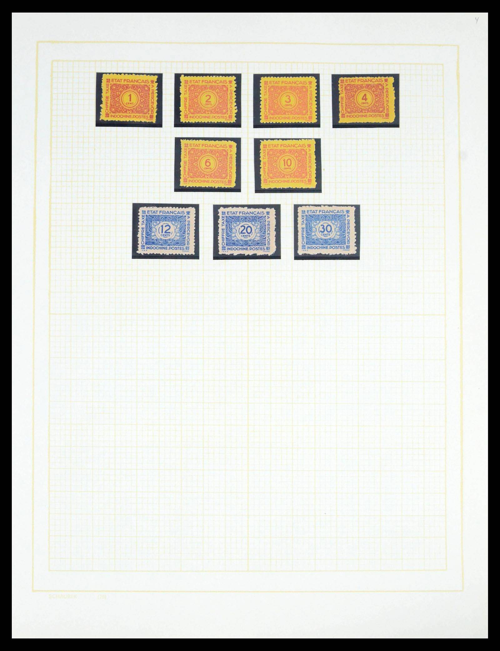 39340 0403 - Stamp collection 39340 French colonies 1880-1960.