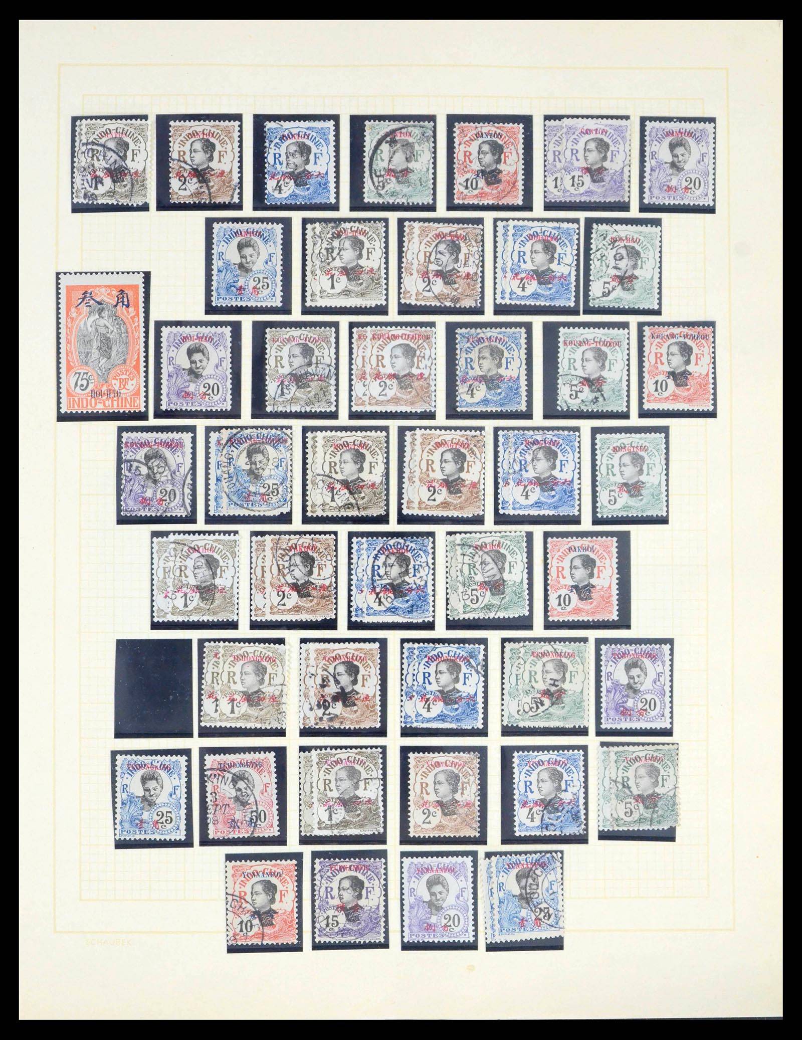 39340 0408 - Stamp collection 39340 French colonies 1880-1960.