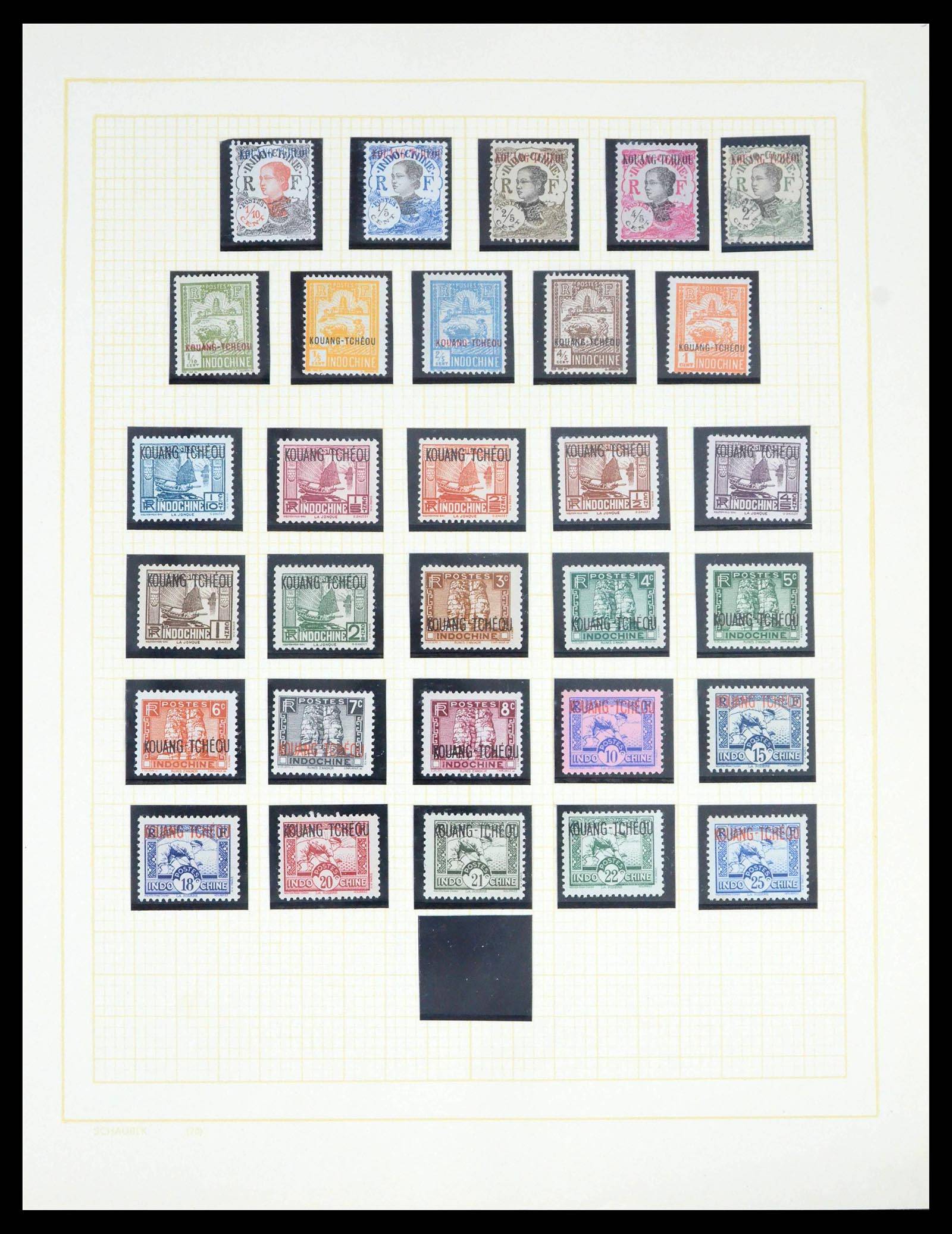 39340 0410 - Stamp collection 39340 French colonies 1880-1960.