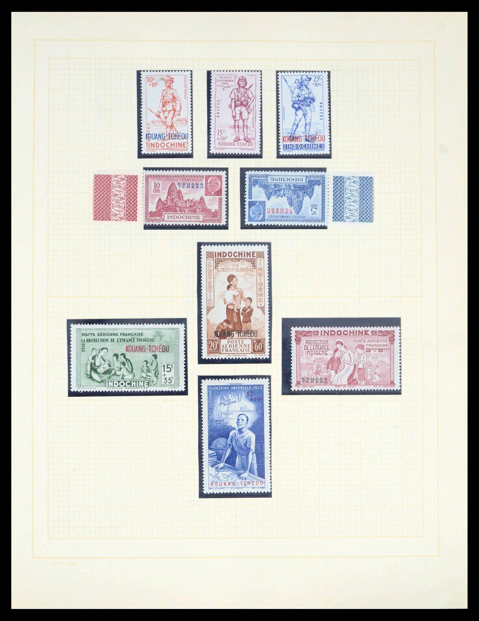 39340 0411 - Stamp collection 39340 French colonies 1880-1960.