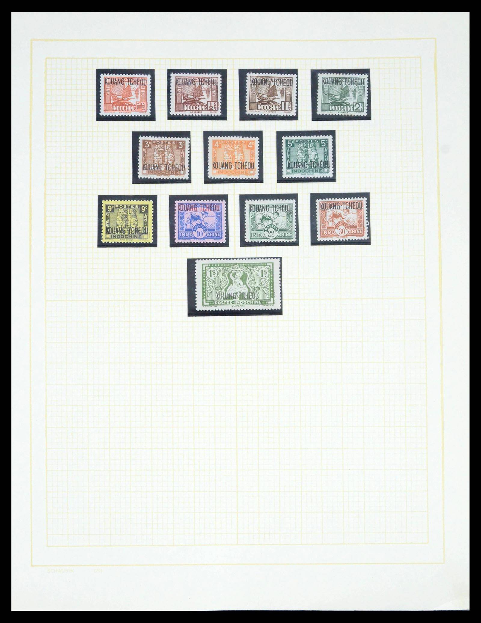 39340 0412 - Stamp collection 39340 French colonies 1880-1960.