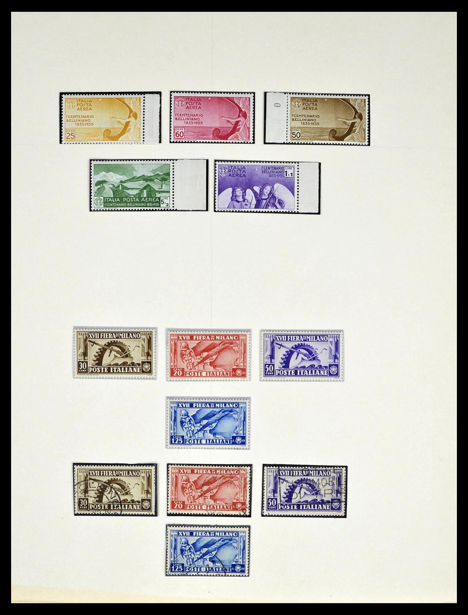 39346 0006 - Postzegelverzameling 39346 Italië en koloniën 1923-1941.