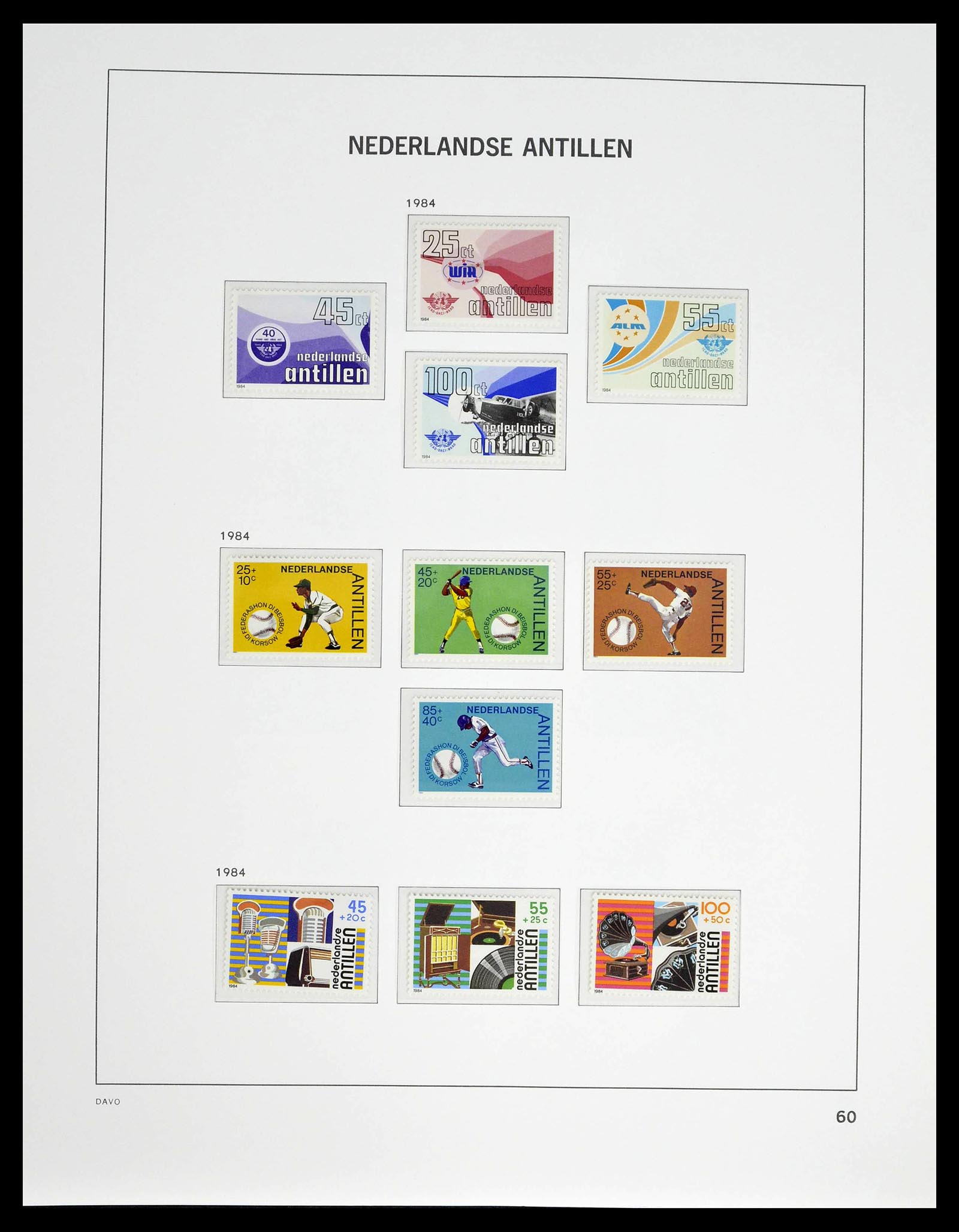 39360 0065 - Stamp collection 39360 Curaçao/Antilles complete 1873-2013.