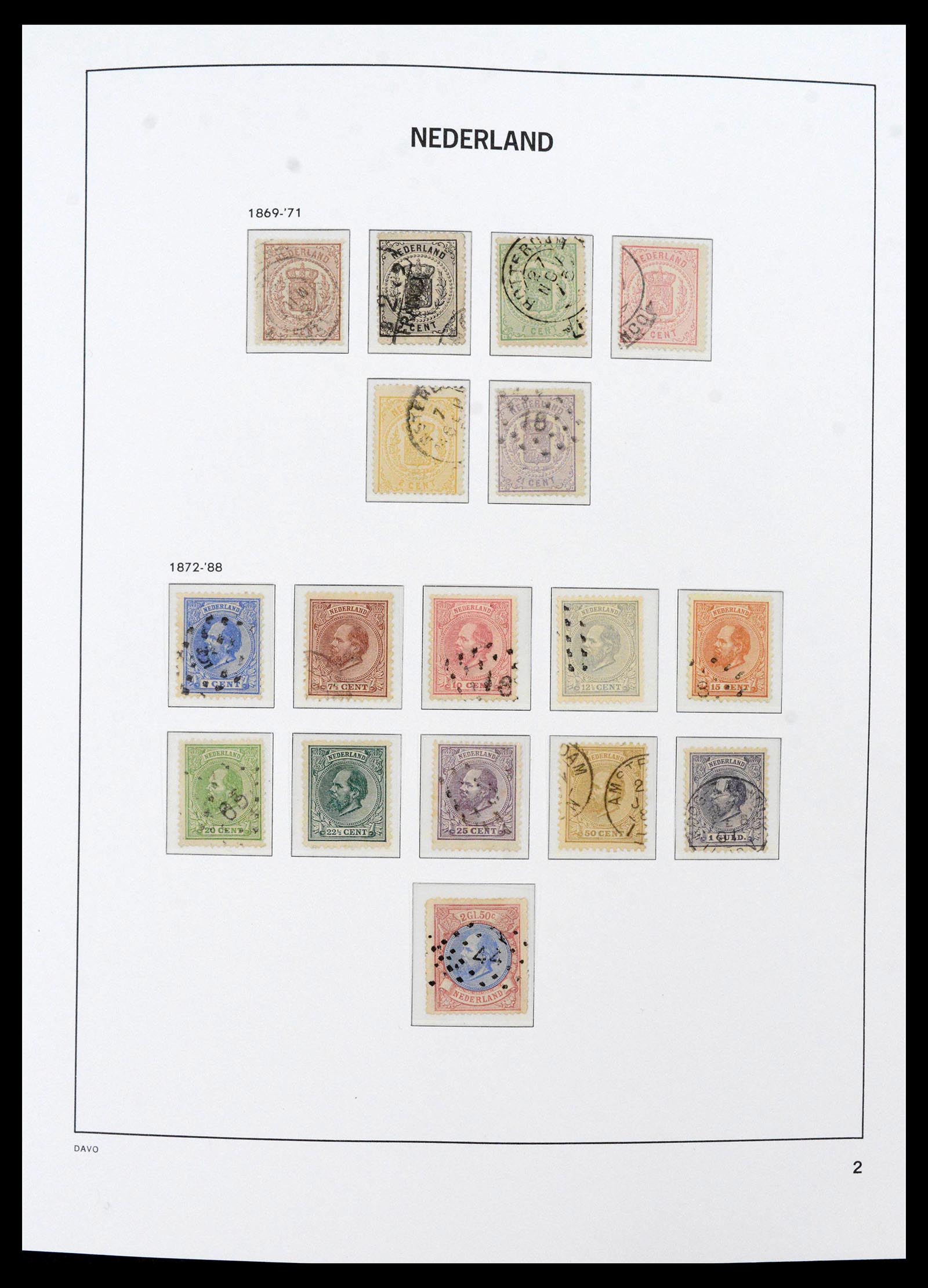 39365 0002 - Postzegelverzameling 39365 Nederland compleet 1852-2021!!
