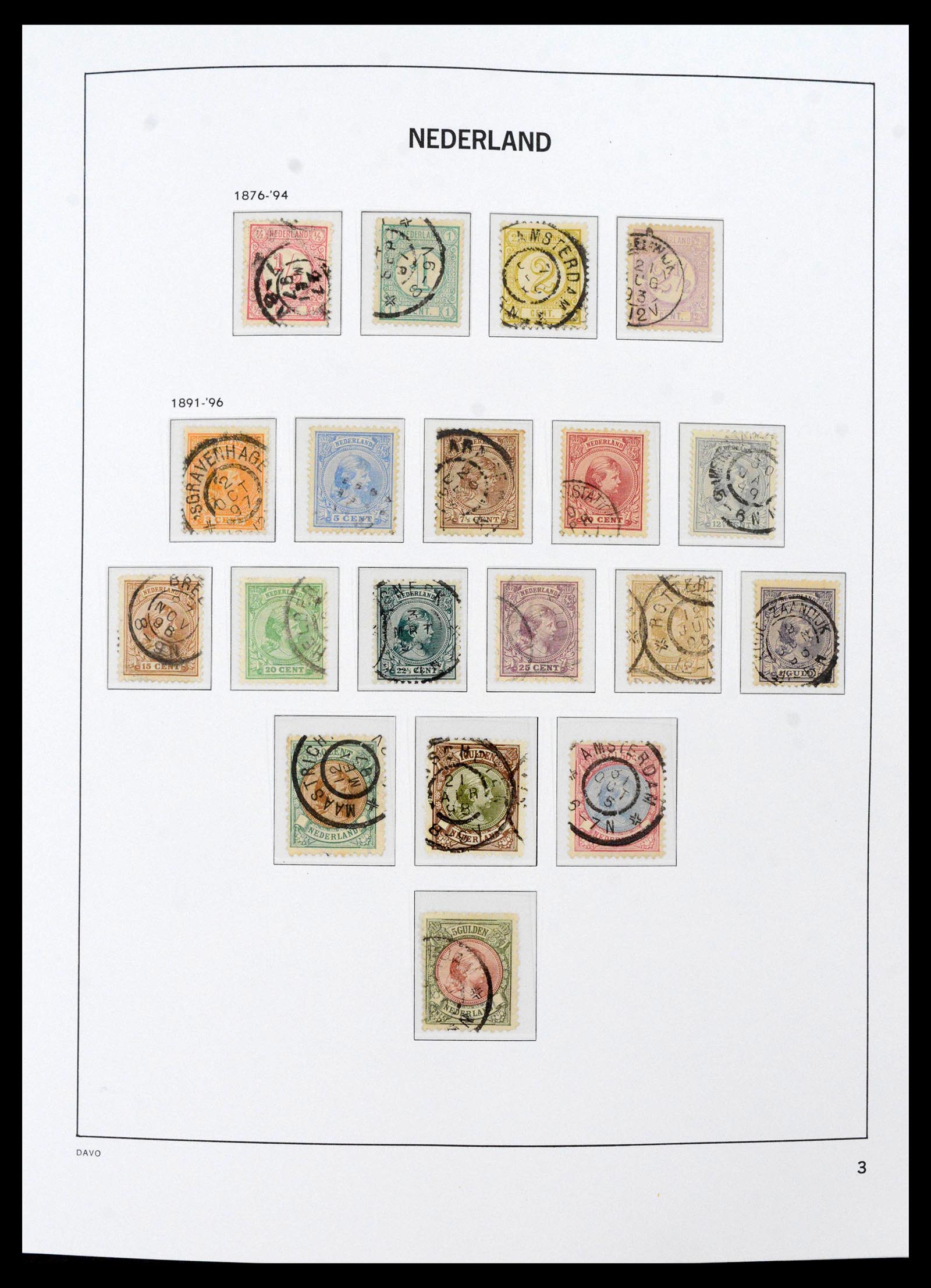 39365 0003 - Postzegelverzameling 39365 Nederland compleet 1852-2021!!