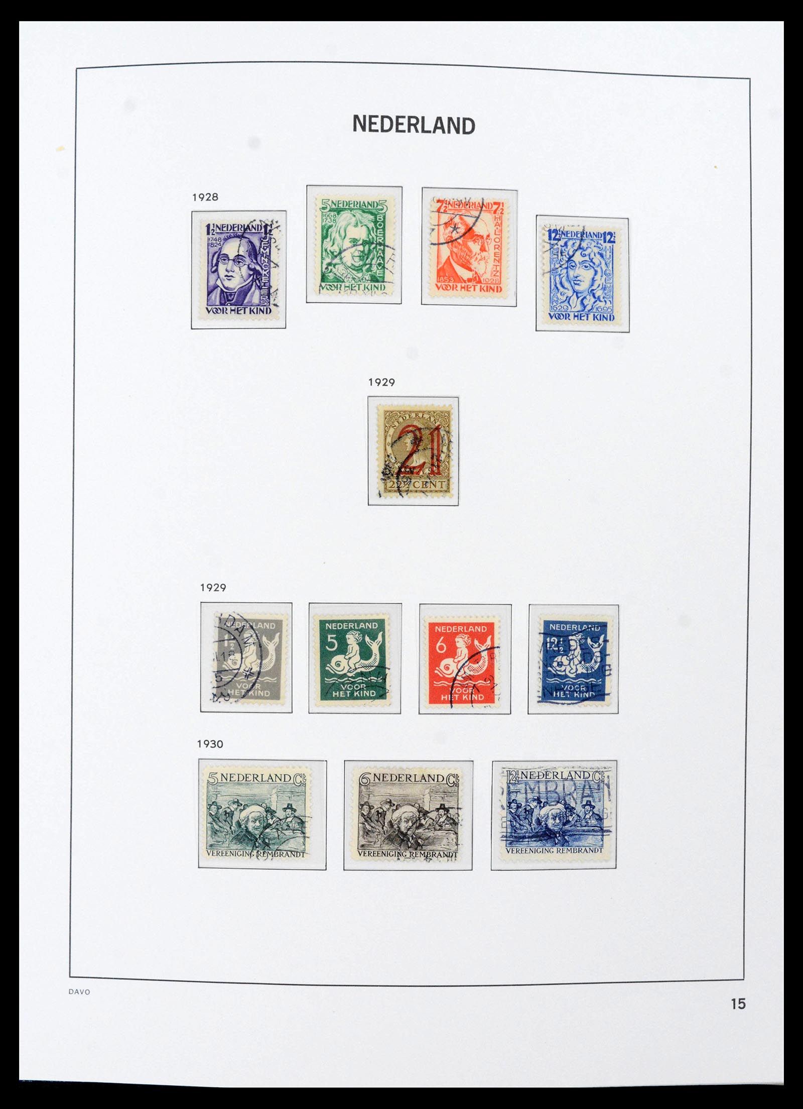 39365 0015 - Postzegelverzameling 39365 Nederland compleet 1852-2021!!