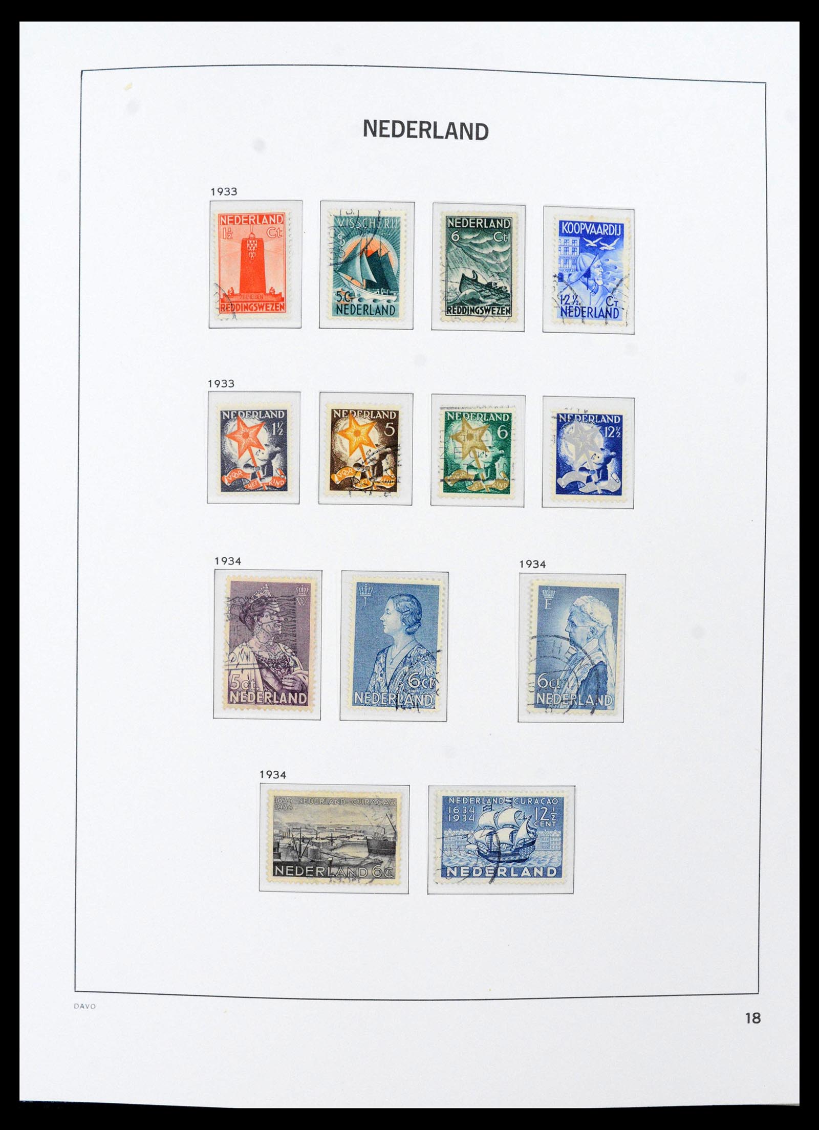 39365 0018 - Postzegelverzameling 39365 Nederland compleet 1852-2021!!
