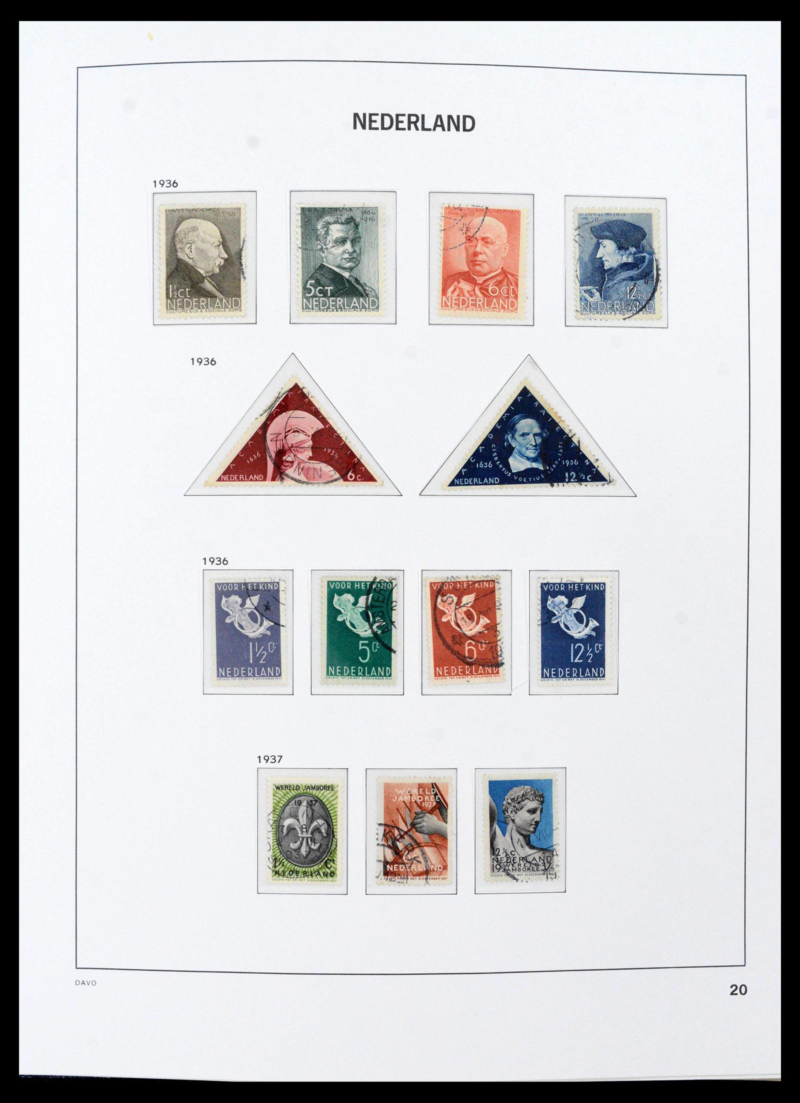39365 0020 - Postzegelverzameling 39365 Nederland compleet 1852-2021!!