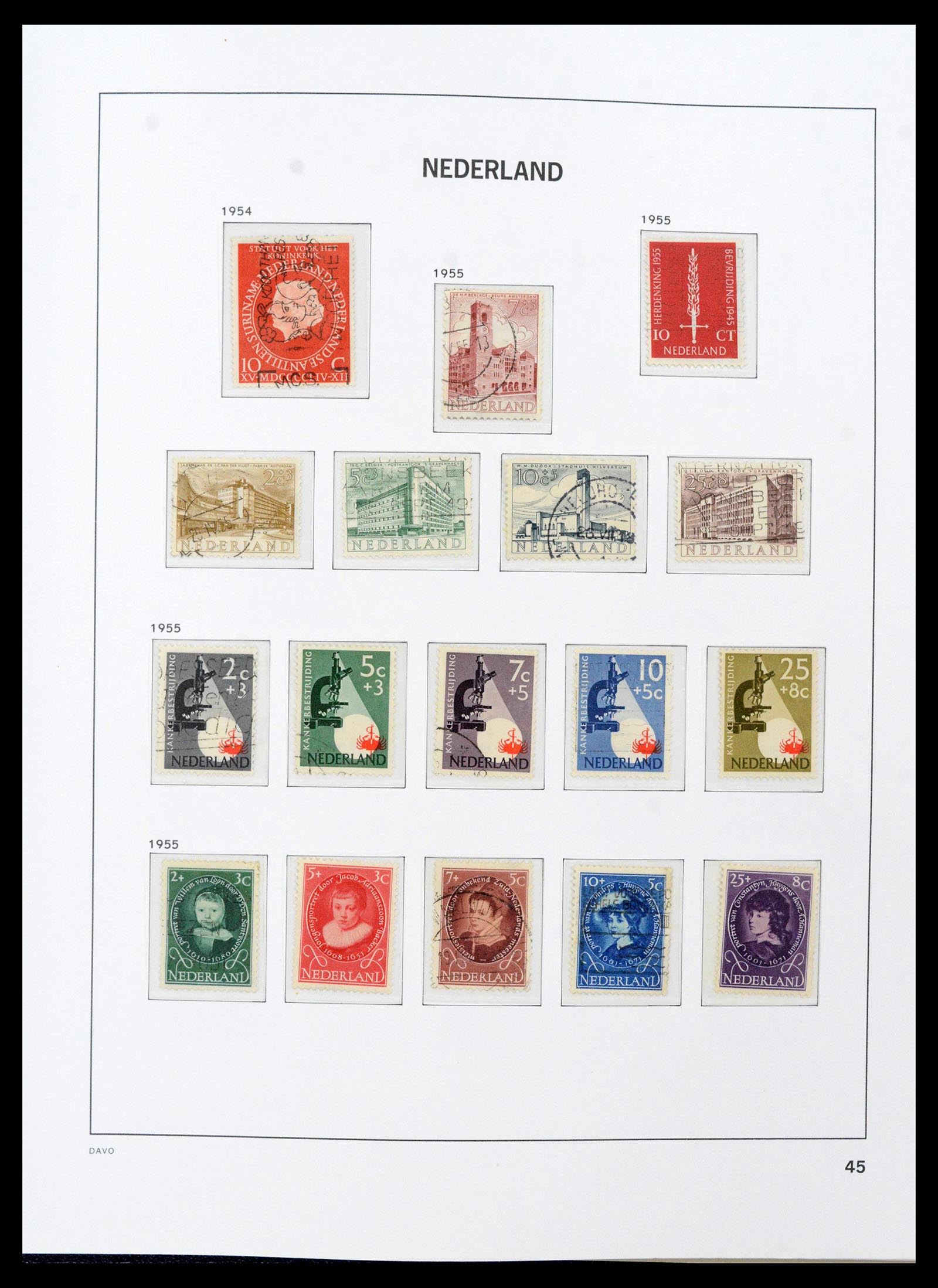 39365 0044 - Postzegelverzameling 39365 Nederland compleet 1852-2021!!