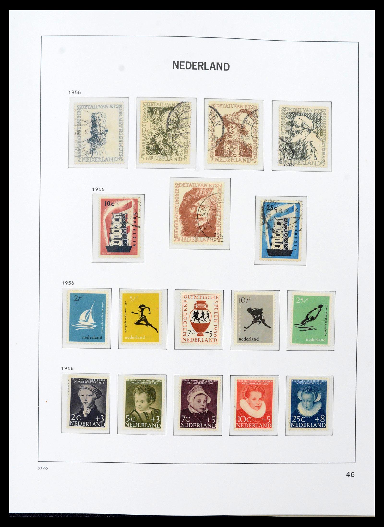 39365 0045 - Postzegelverzameling 39365 Nederland compleet 1852-2021!!