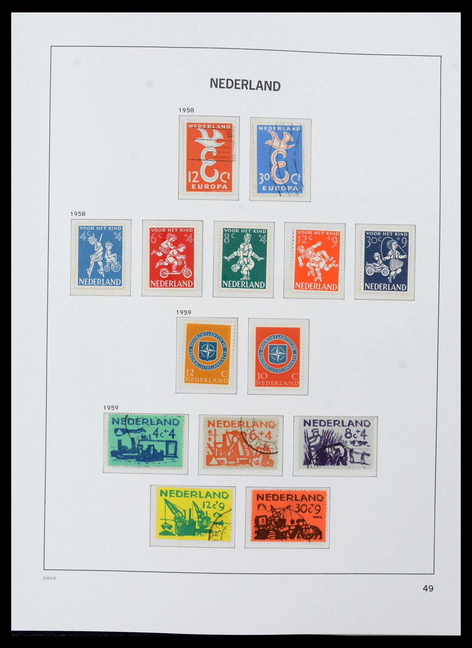 39365 0048 - Postzegelverzameling 39365 Nederland compleet 1852-2021!!
