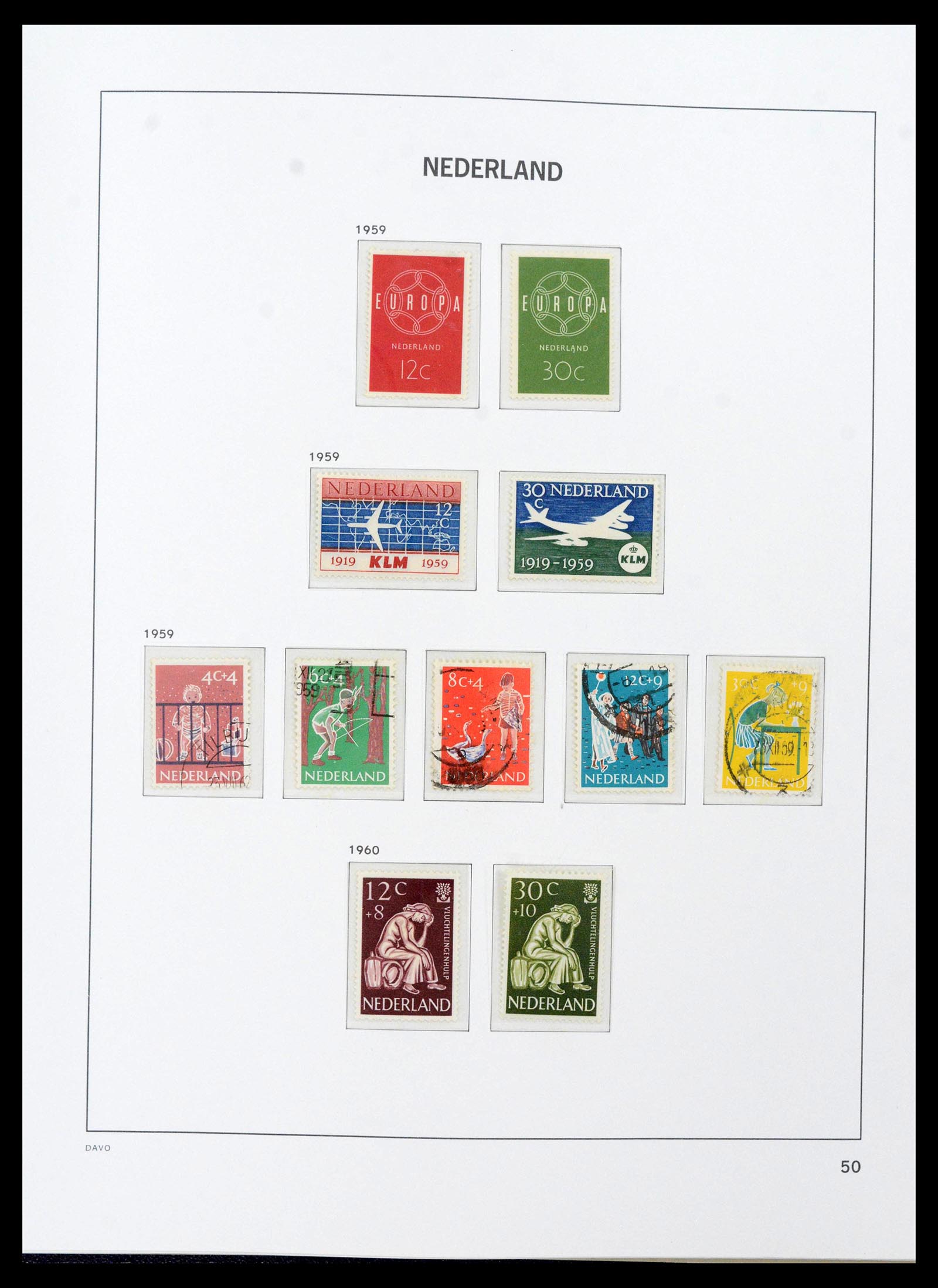 39365 0049 - Postzegelverzameling 39365 Nederland compleet 1852-2021!!