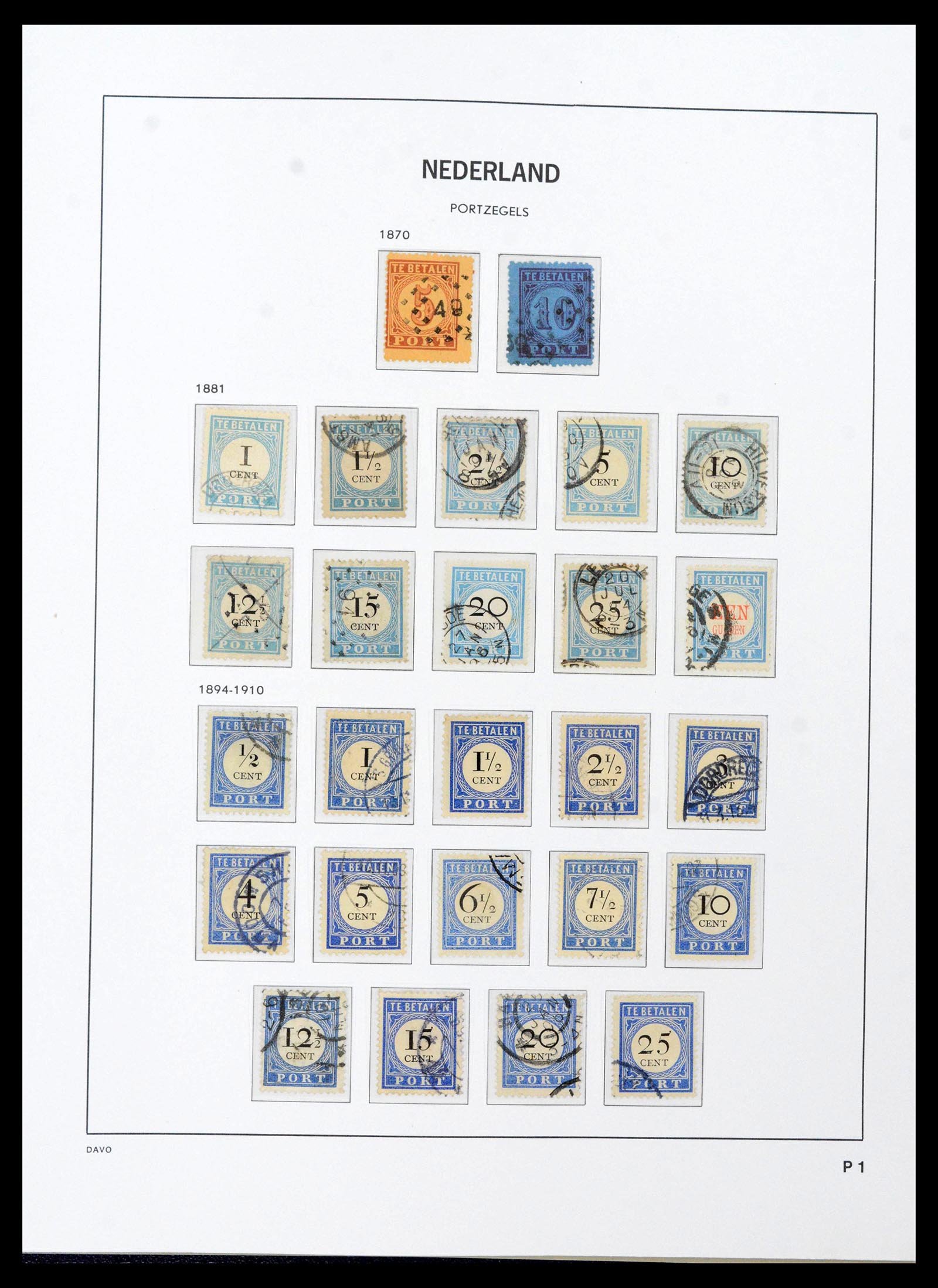 39365 0058 - Postzegelverzameling 39365 Nederland compleet 1852-2021!!