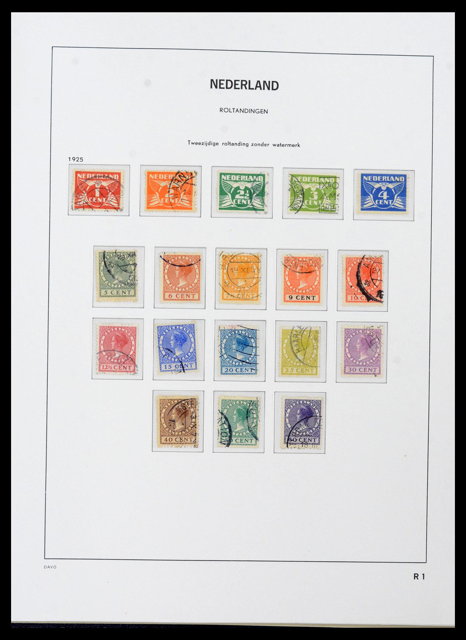 39365 0063 - Postzegelverzameling 39365 Nederland compleet 1852-2021!!