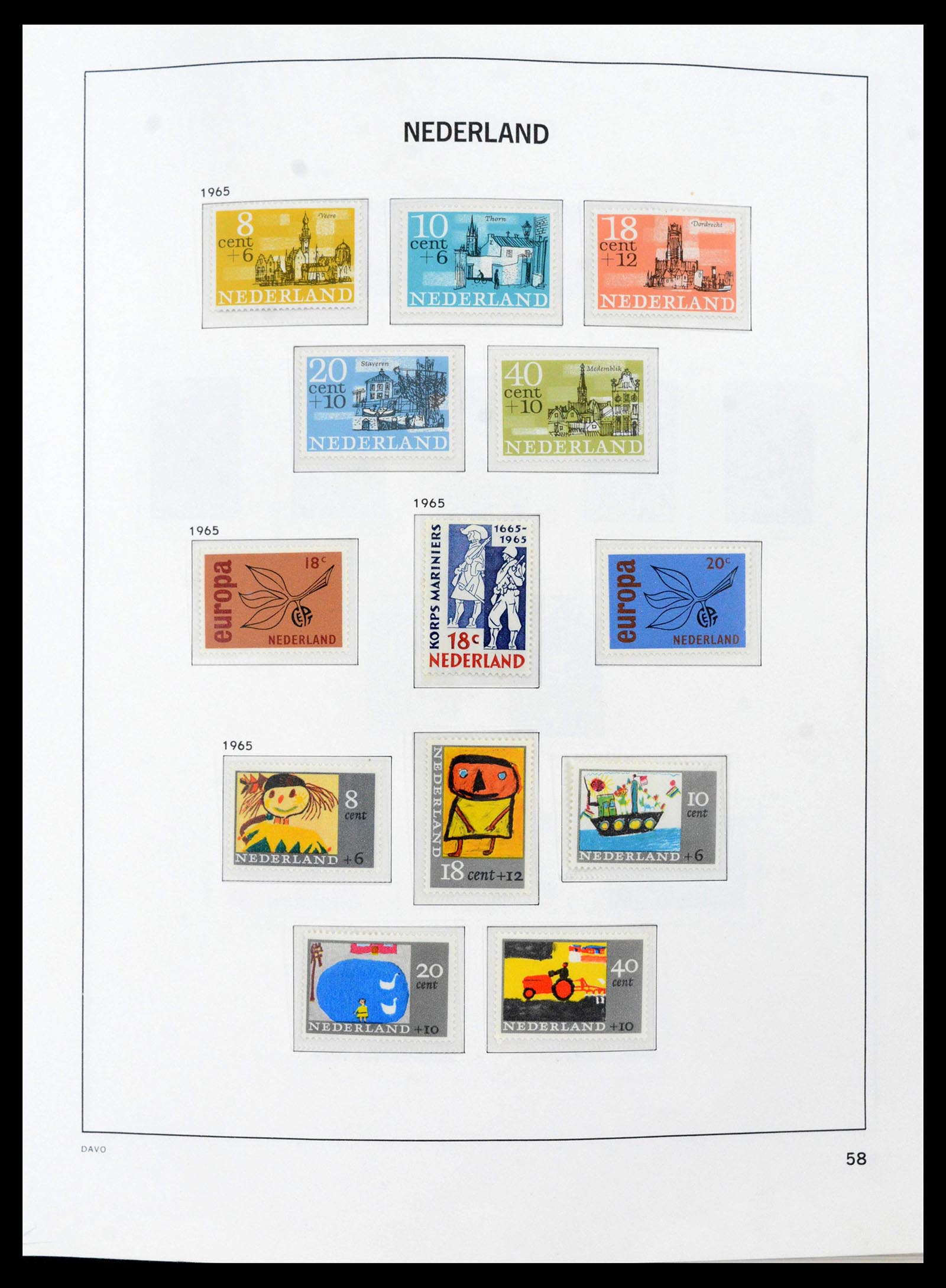 39365 0077 - Postzegelverzameling 39365 Nederland compleet 1852-2021!!