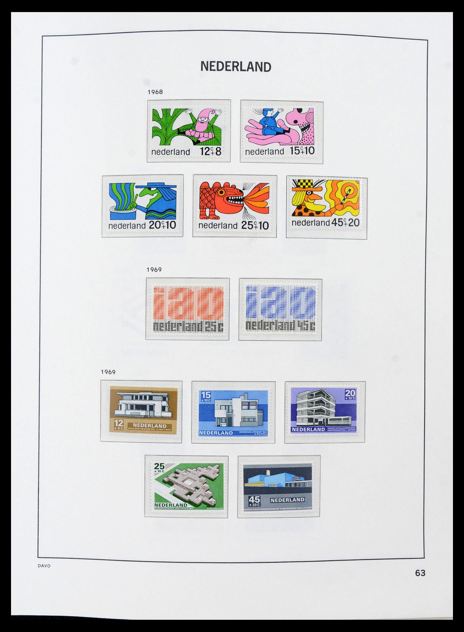 39365 0082 - Postzegelverzameling 39365 Nederland compleet 1852-2021!!