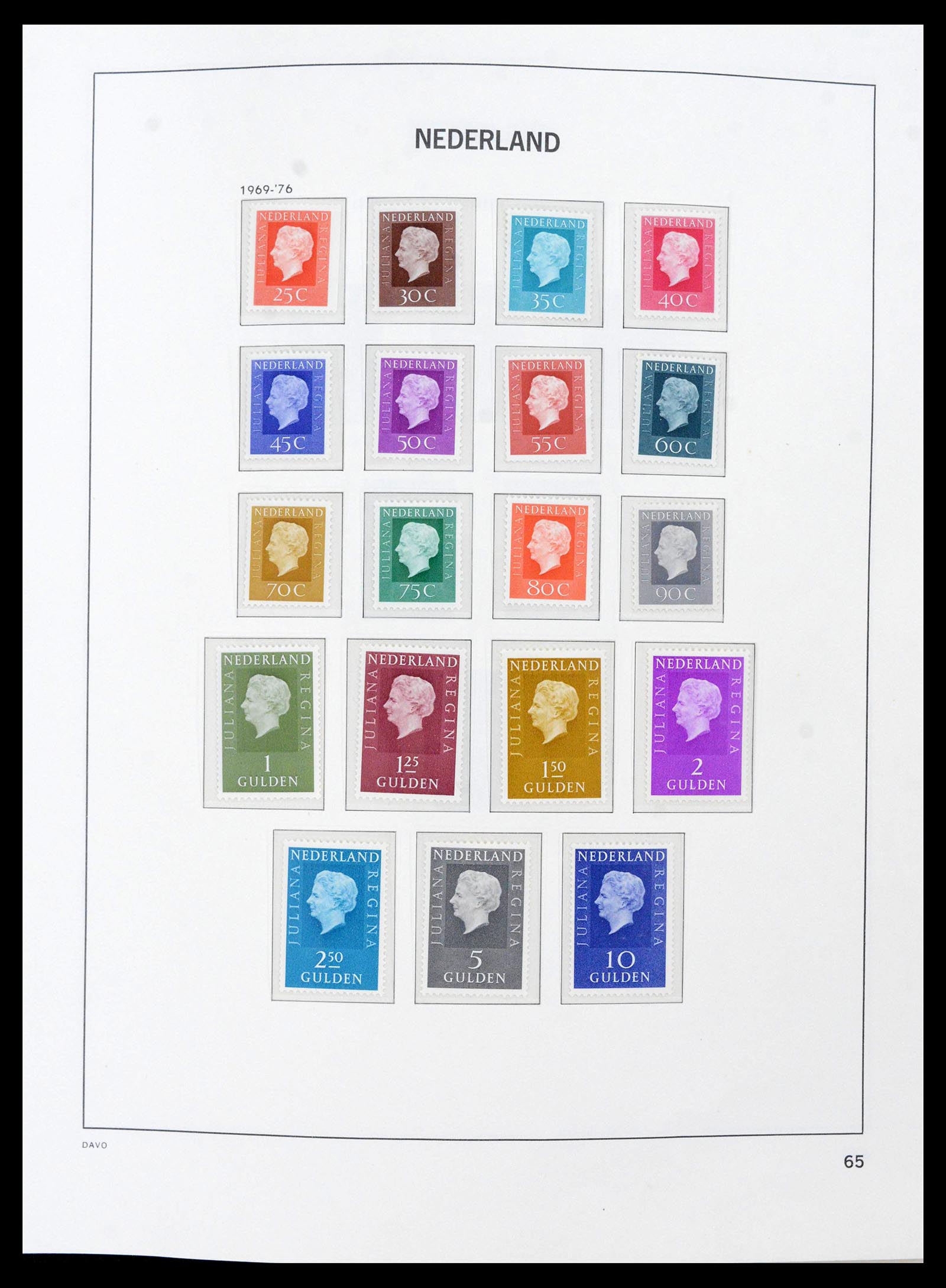 39365 0084 - Postzegelverzameling 39365 Nederland compleet 1852-2021!!