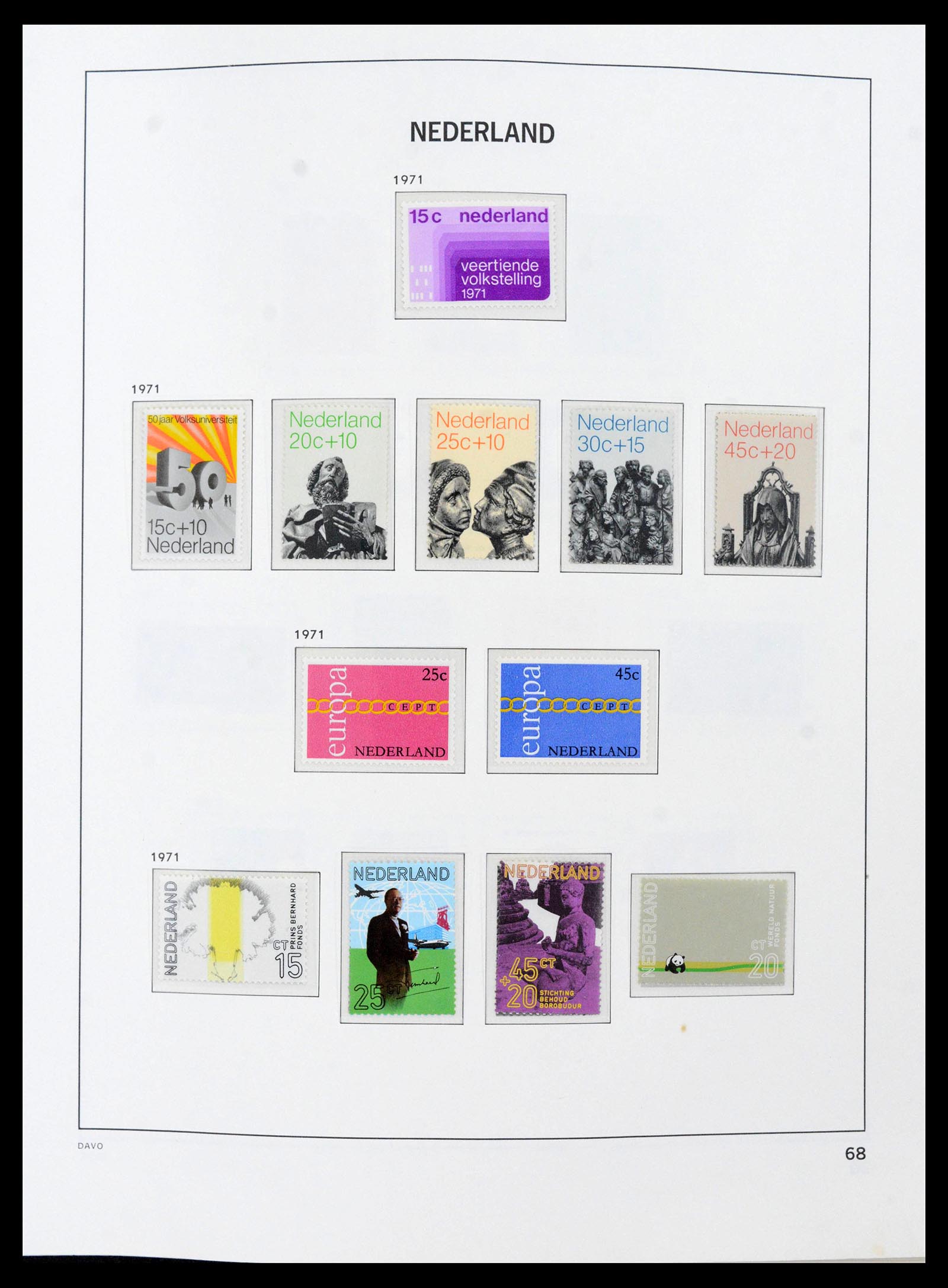 39365 0088 - Postzegelverzameling 39365 Nederland compleet 1852-2021!!