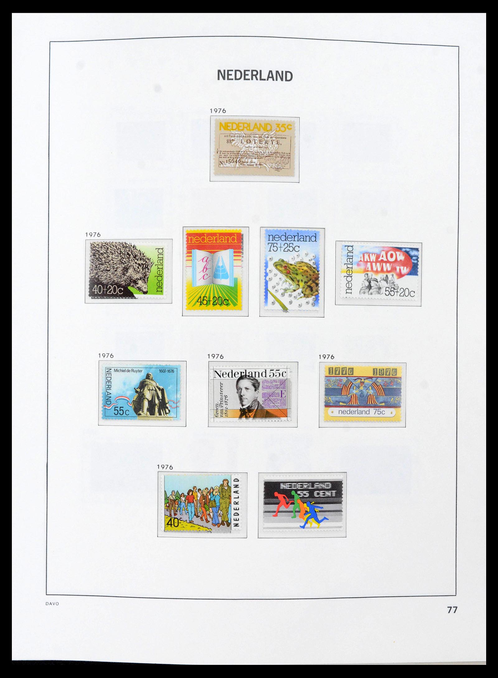 39365 0097 - Postzegelverzameling 39365 Nederland compleet 1852-2021!!