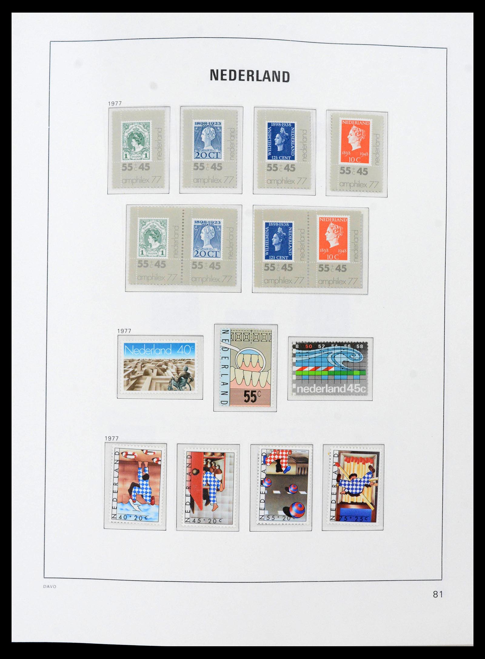 39365 0102 - Postzegelverzameling 39365 Nederland compleet 1852-2021!!