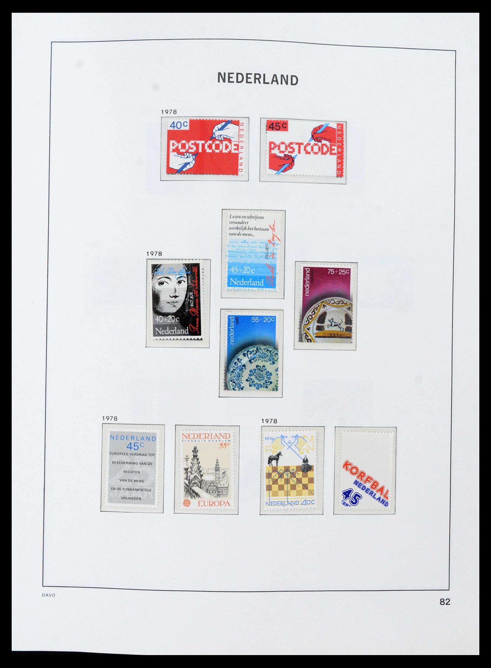 39365 0103 - Postzegelverzameling 39365 Nederland compleet 1852-2021!!