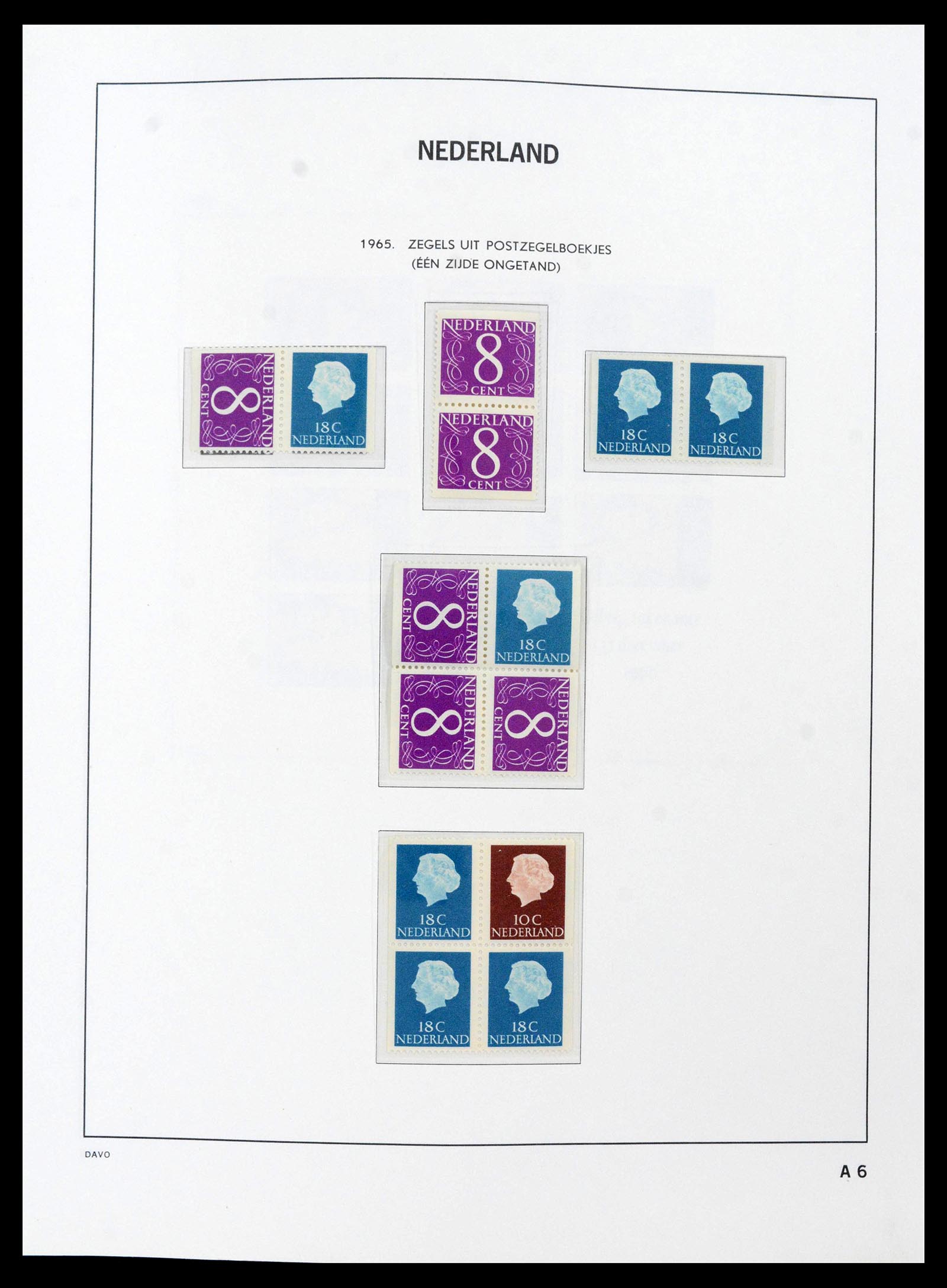 39365 0108 - Postzegelverzameling 39365 Nederland compleet 1852-2021!!
