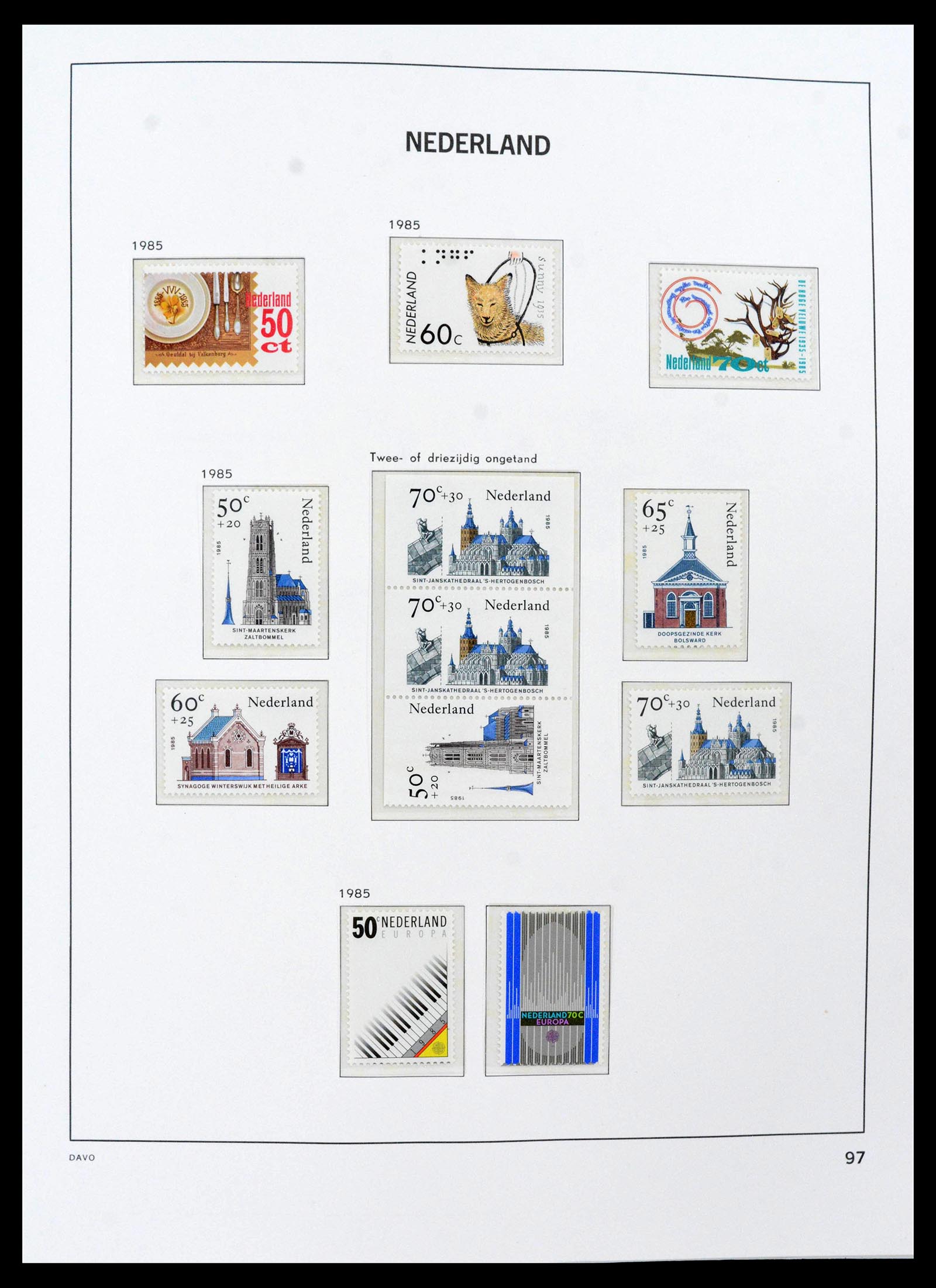 39365 0154 - Postzegelverzameling 39365 Nederland compleet 1852-2021!!