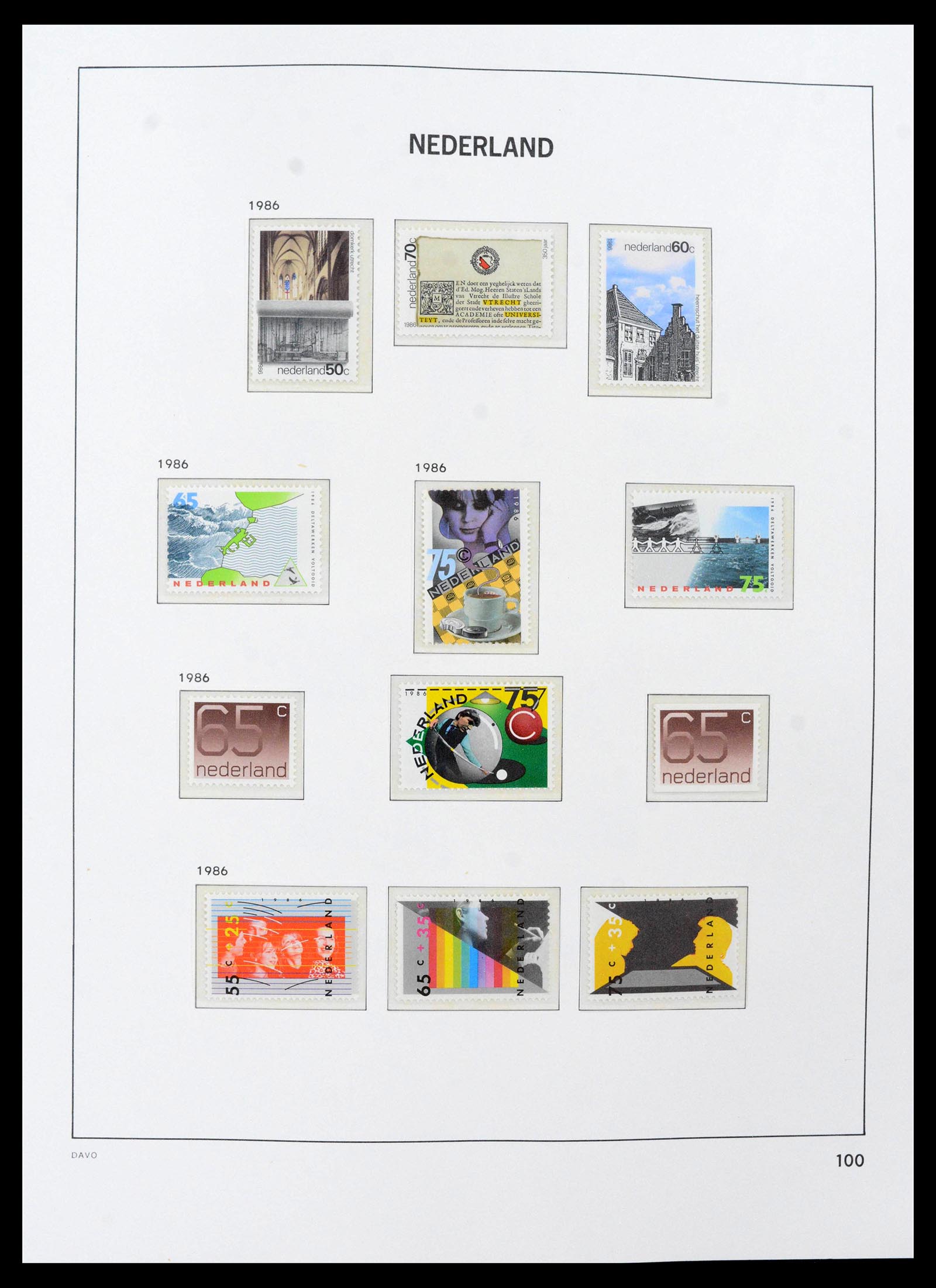 39365 0159 - Postzegelverzameling 39365 Nederland compleet 1852-2021!!