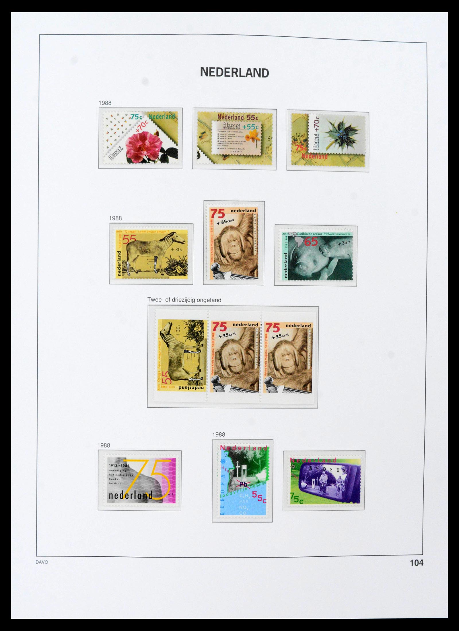 39365 0164 - Postzegelverzameling 39365 Nederland compleet 1852-2021!!