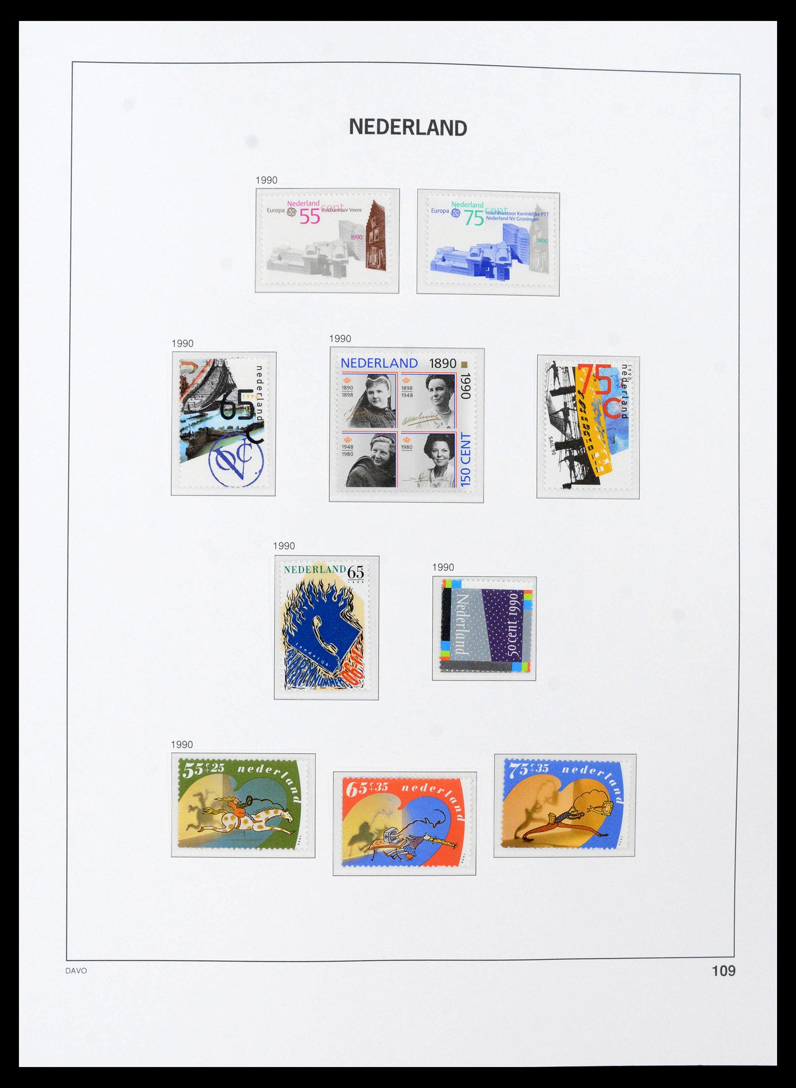 39365 0174 - Postzegelverzameling 39365 Nederland compleet 1852-2021!!
