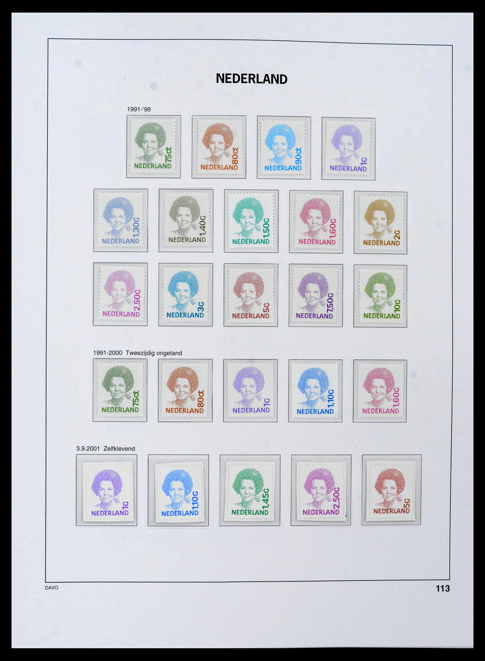 39365 0181 - Postzegelverzameling 39365 Nederland compleet 1852-2021!!
