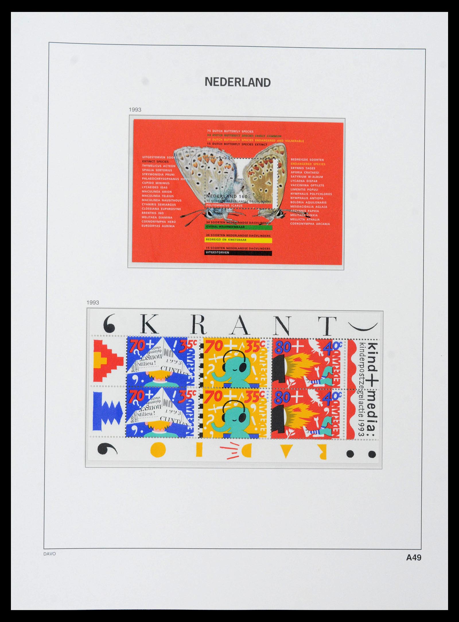 39365 0212 - Postzegelverzameling 39365 Nederland compleet 1852-2021!!