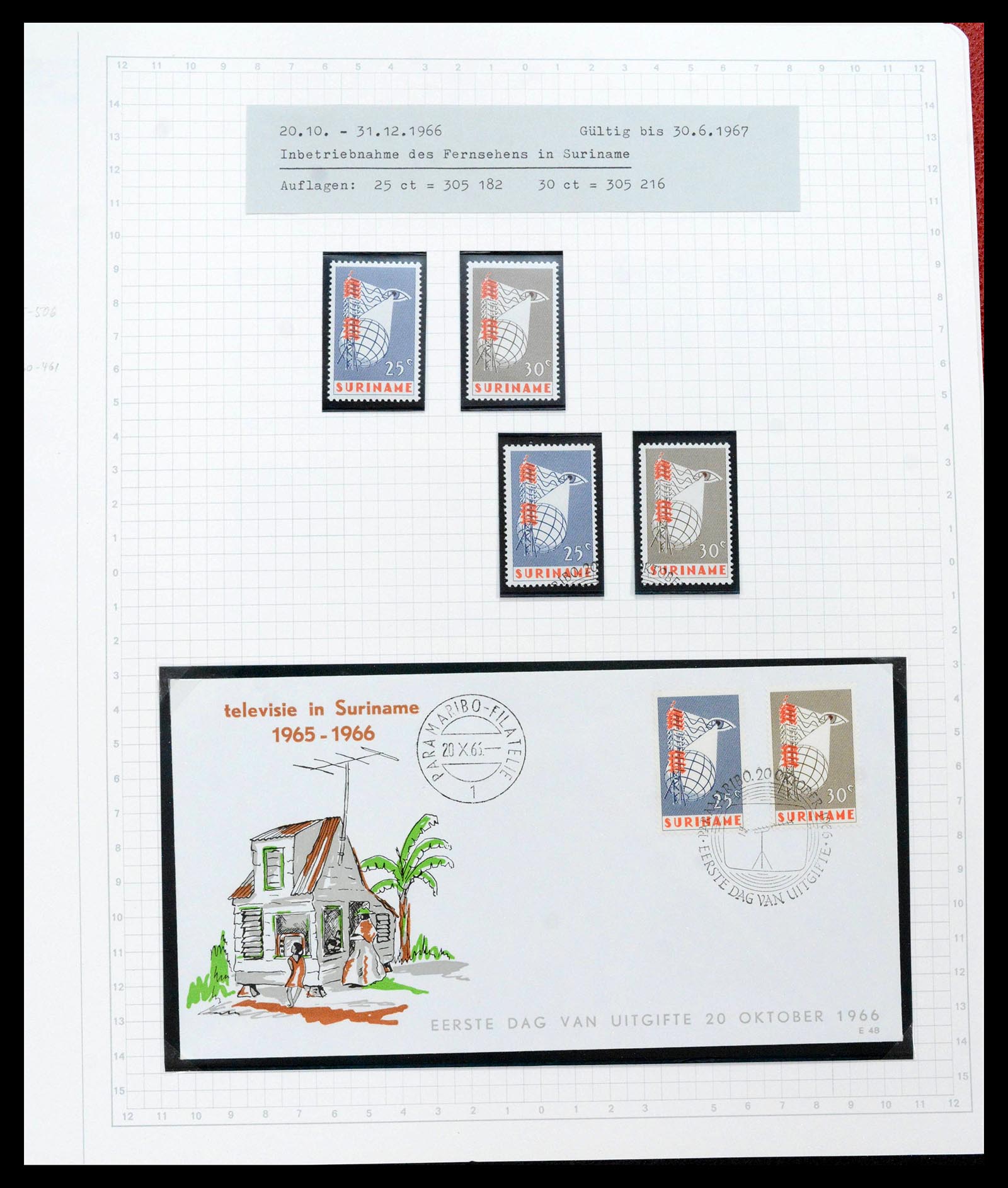 39373 0098 - Stamp collection 39373 Suriname 1873-1975.