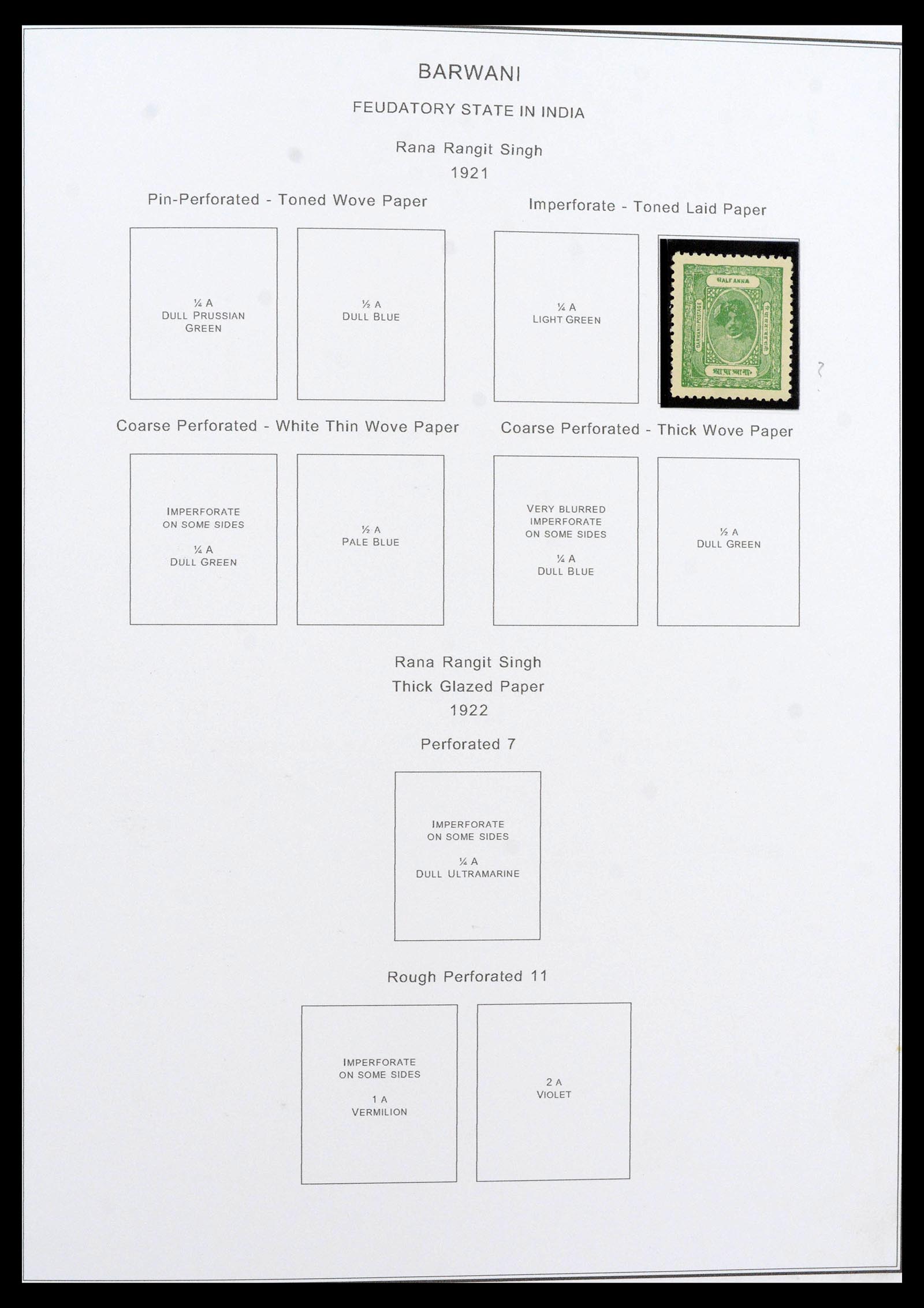 39379 0088 - Stamp collection 39379 India and States 1854-1968.