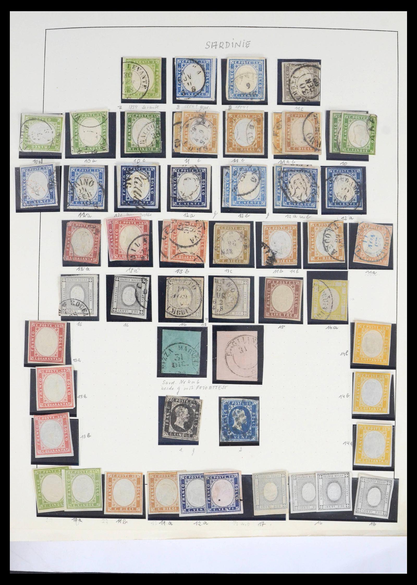 39380 0005 - Stamp collection 39380 Italy and territories 1852-1972.