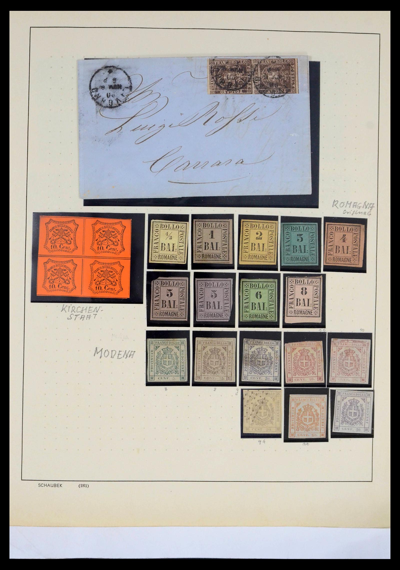 39380 0007 - Stamp collection 39380 Italy and territories 1852-1972.