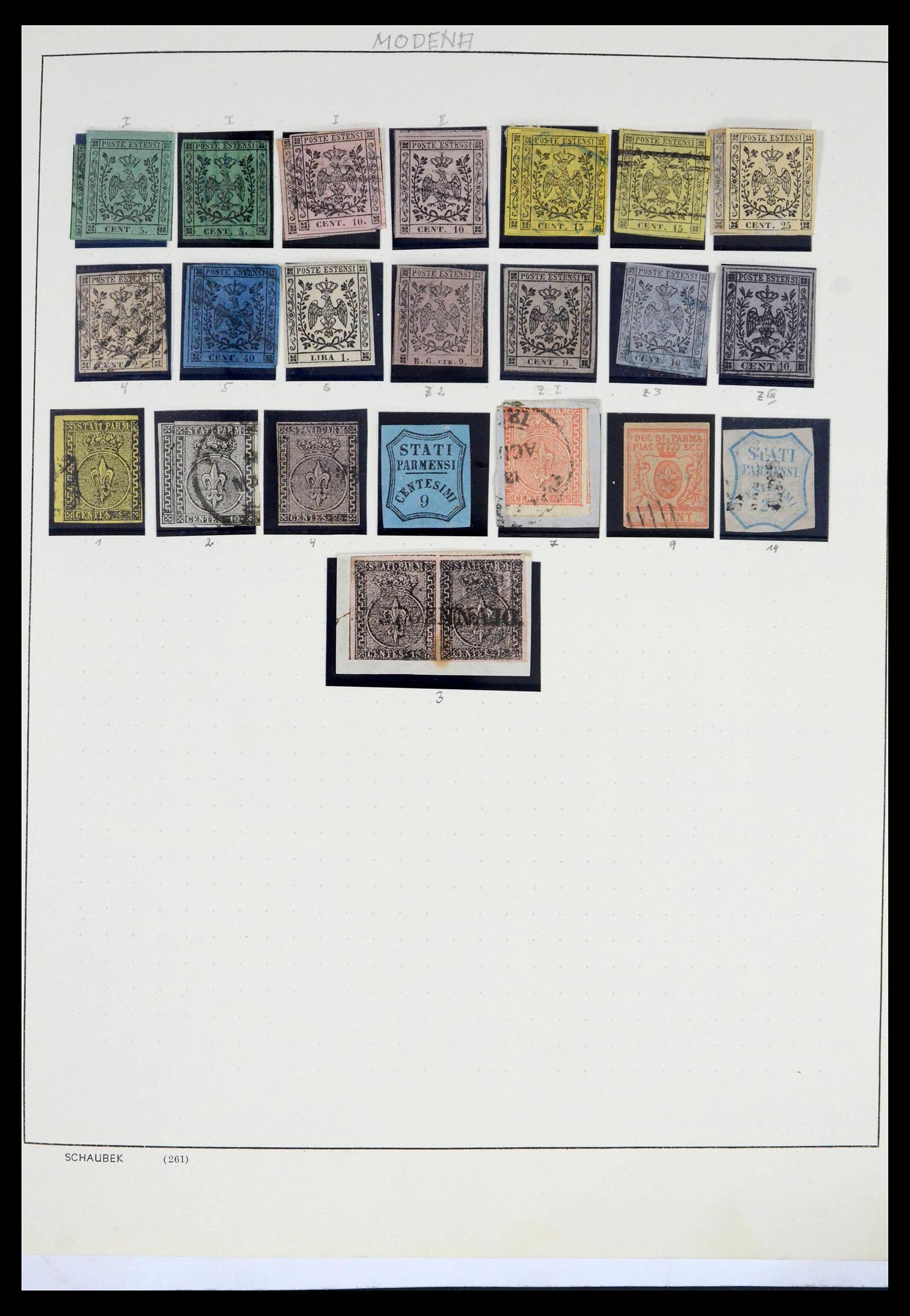 39380 0008 - Stamp collection 39380 Italy and territories 1852-1972.