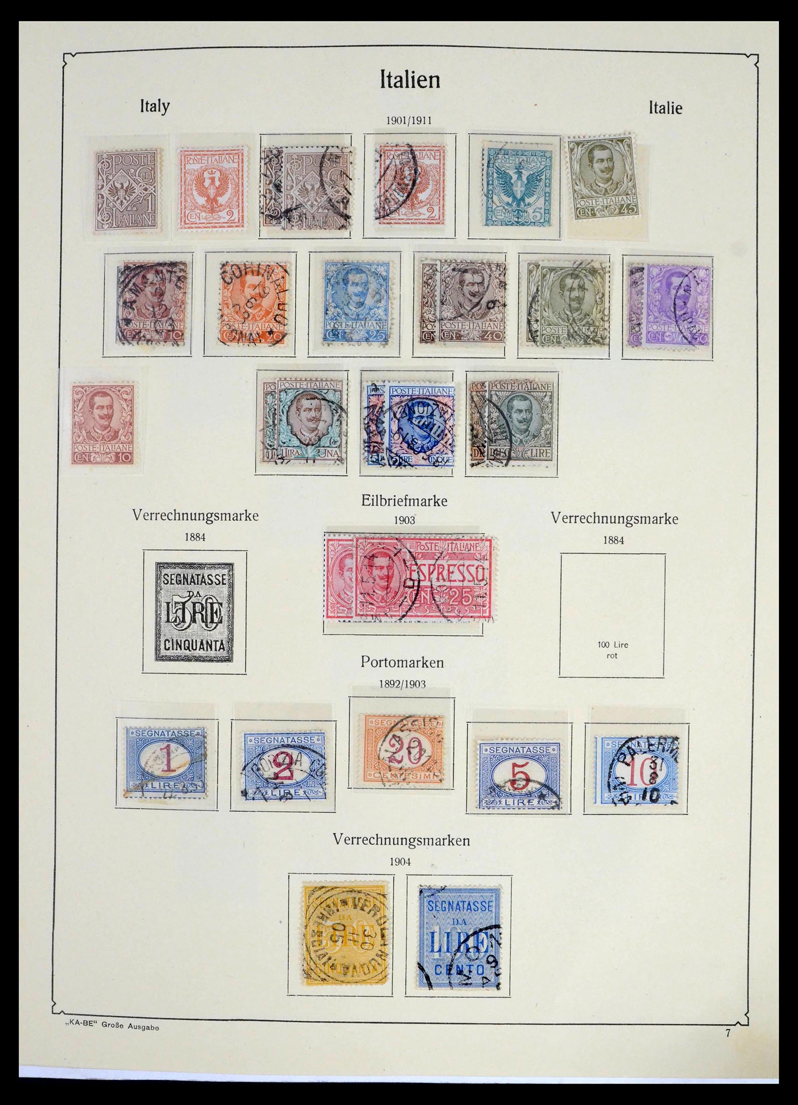 39380 0017 - Stamp collection 39380 Italy and territories 1852-1972.